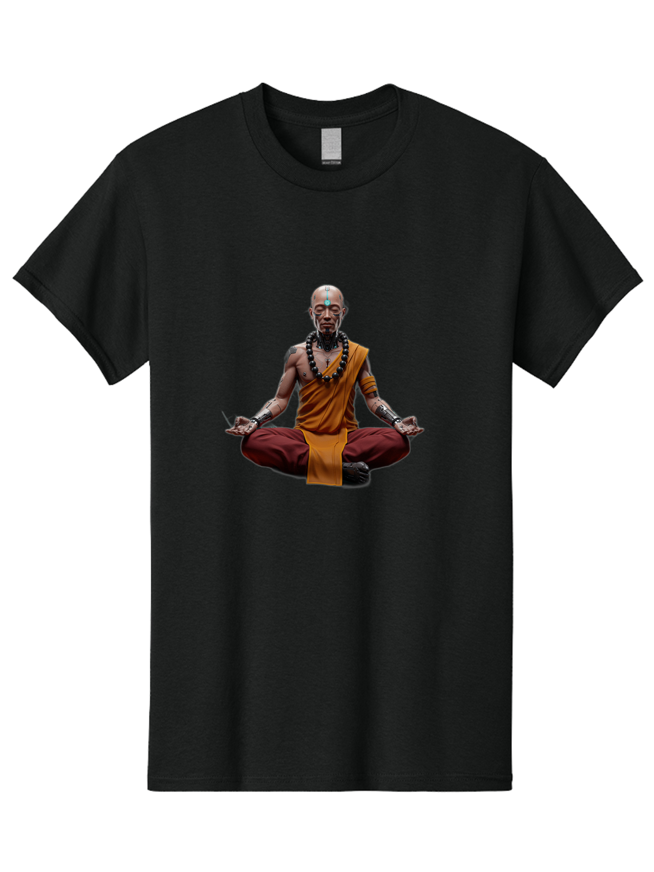 Bald-Monk-Meditating Men'S Graphic Tee, 100% Cotton, Comfortable Casual Summer Wear, Machine Washable, Vintage Camera, Old Camera, Antique Camera, Black Camera, Classic Photography, Photography Equipment, Nostalgic Device, Film Camera, Bag156 8