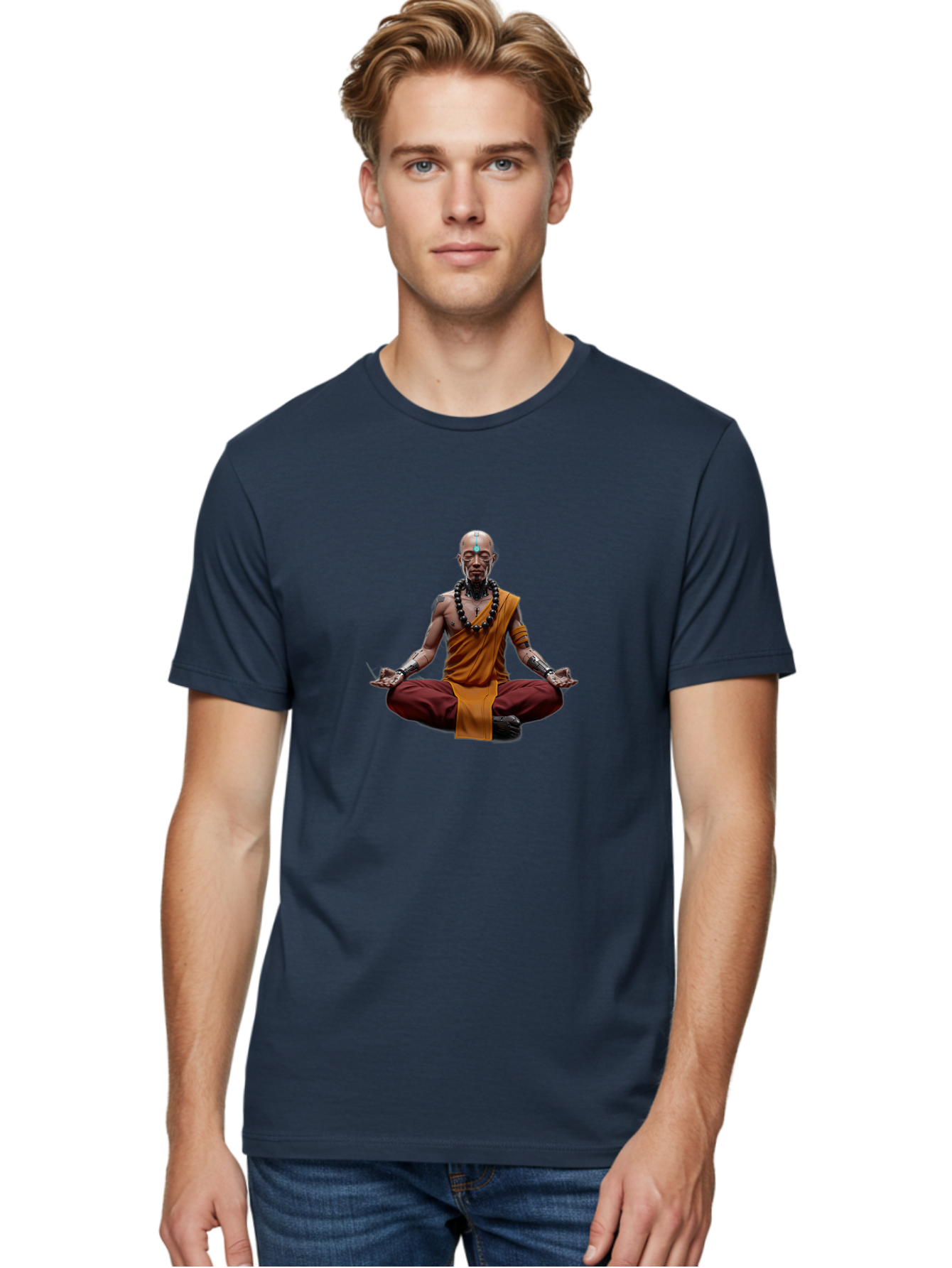 Bald-Monk-Meditating Men'S Graphic Tee, 100% Cotton, Comfortable Casual Summer Wear, Machine Washable, Vintage Camera, Old Camera, Antique Camera, Black Camera, Classic Photography, Photography Equipment, Nostalgic Device, Film Camera, Bag156 19