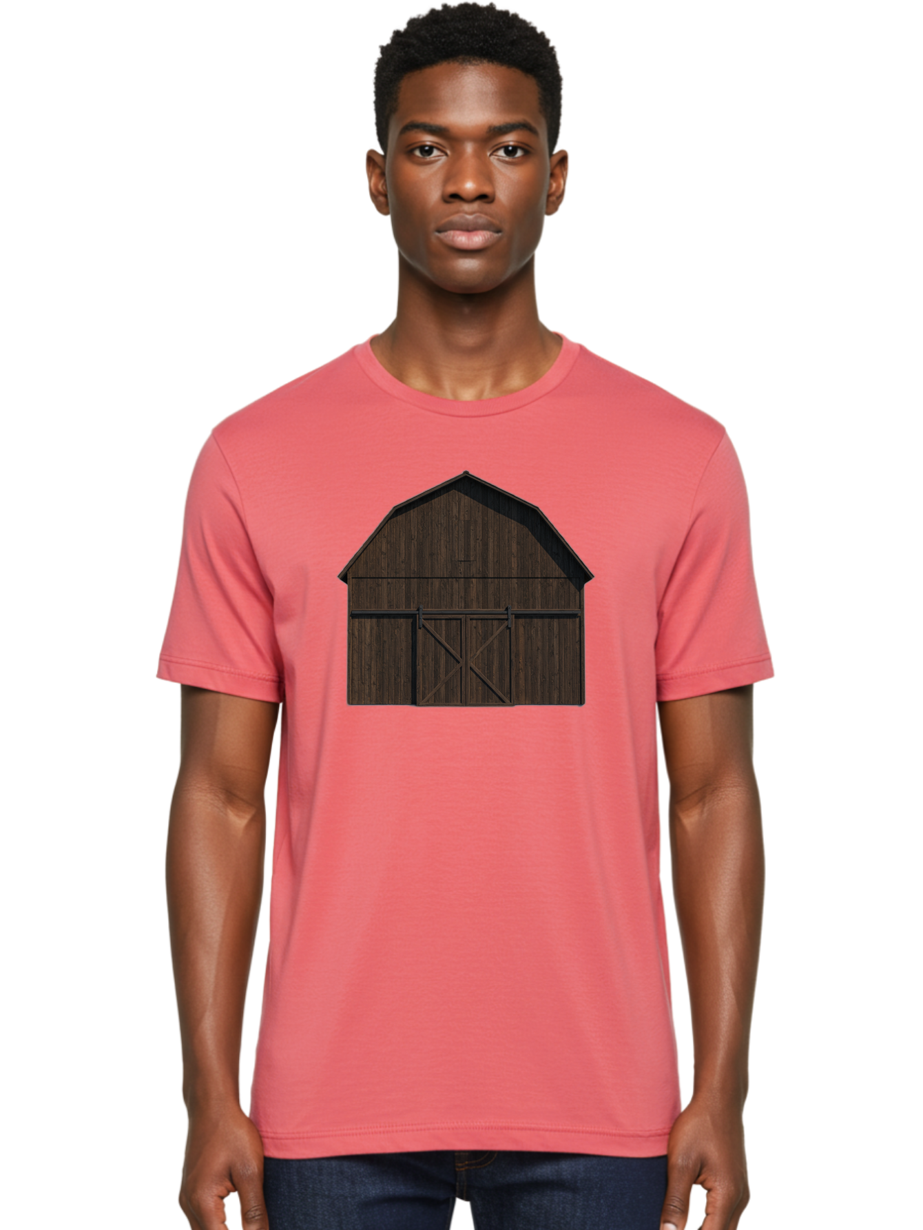 Barn-Door Men'S Graphic Tee, 100% Cotton, Comfortable Casual Summer Wear, Machine Washable, Vintage Camera, Old Camera, Antique Camera, Black Camera, Classic Photography, Photography Equipment, Nostalgic Device, Film Camera, Camera Art Bag161 24