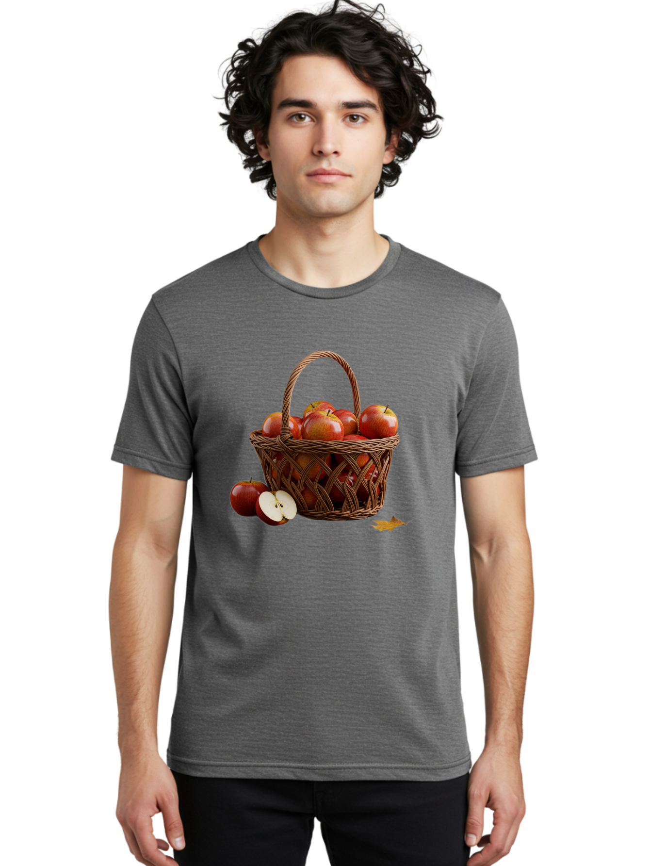 Basket-Of-Apples Men'S Graphic Tee, 100% Cotton, Comfortable Casual Summer Wear, Machine Washable, Vintage Camera, Old Camera, Antique Camera, Black Camera, Classic Photography, Photography Equipment, Nostalgic Device, Film Camera, Camera Art Bag163 20