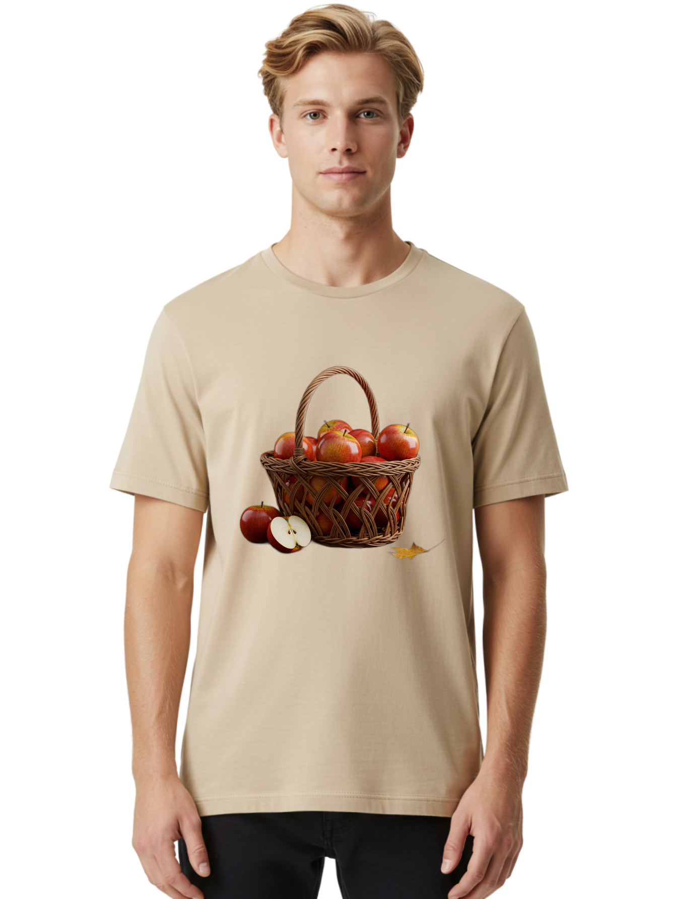 Basket-Of-Apples Men'S Graphic Tee, 100% Cotton, Comfortable Casual Summer Wear, Machine Washable, Vintage Camera, Old Camera, Antique Camera, Black Camera, Classic Photography, Photography Equipment, Nostalgic Device, Film Camera, Camera Art Bag163 23