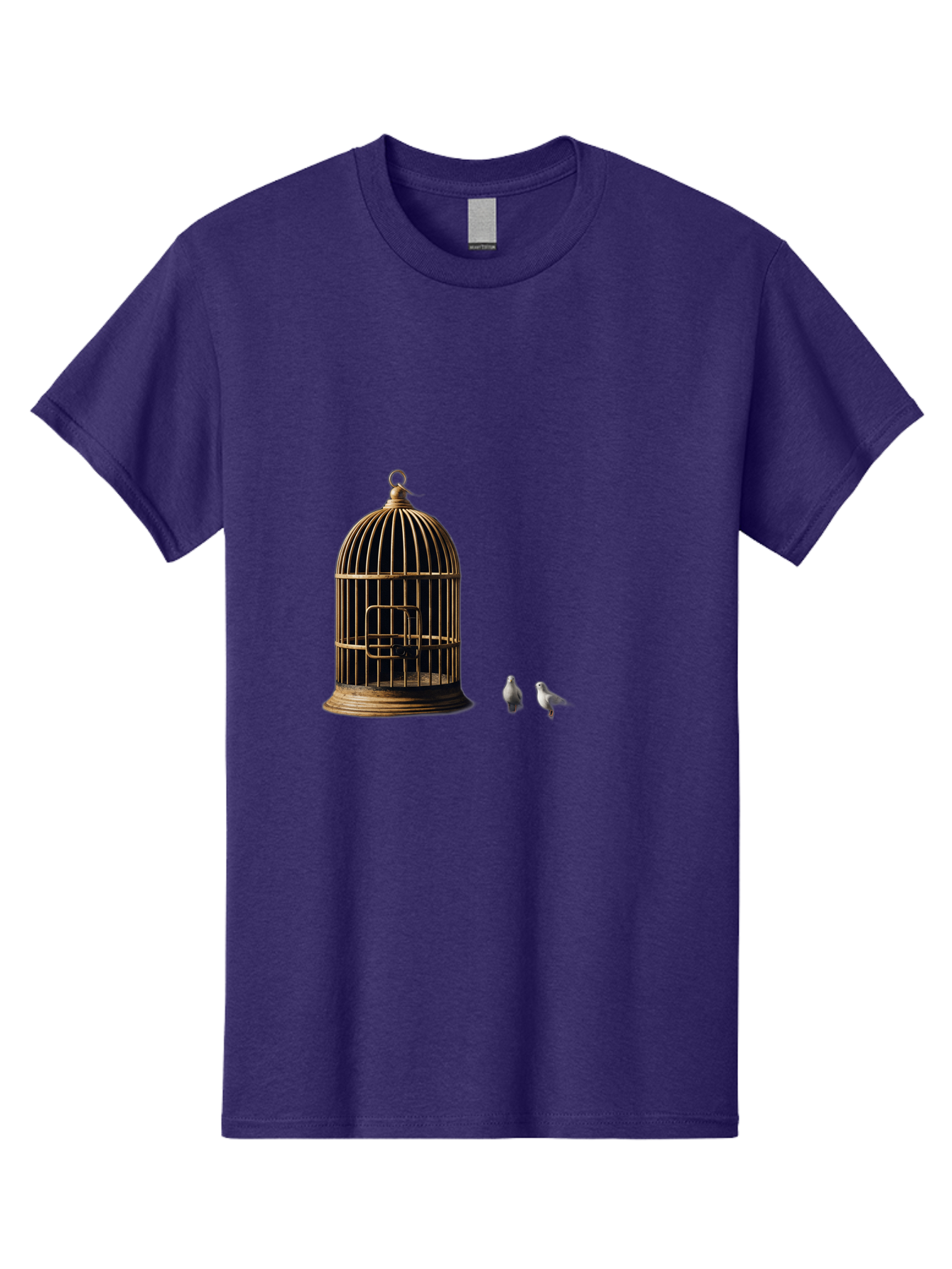 Bird-Cage-And-Birds Men'S Graphic Tee, 100% Cotton, Comfortable Casual Summer Wear, Machine Washable, Vintage Camera, Old Camera, Antique Camera, Black Camera, Classic Photography, Photography Equipment, Nostalgic Device, Film Camera, Bag172 10