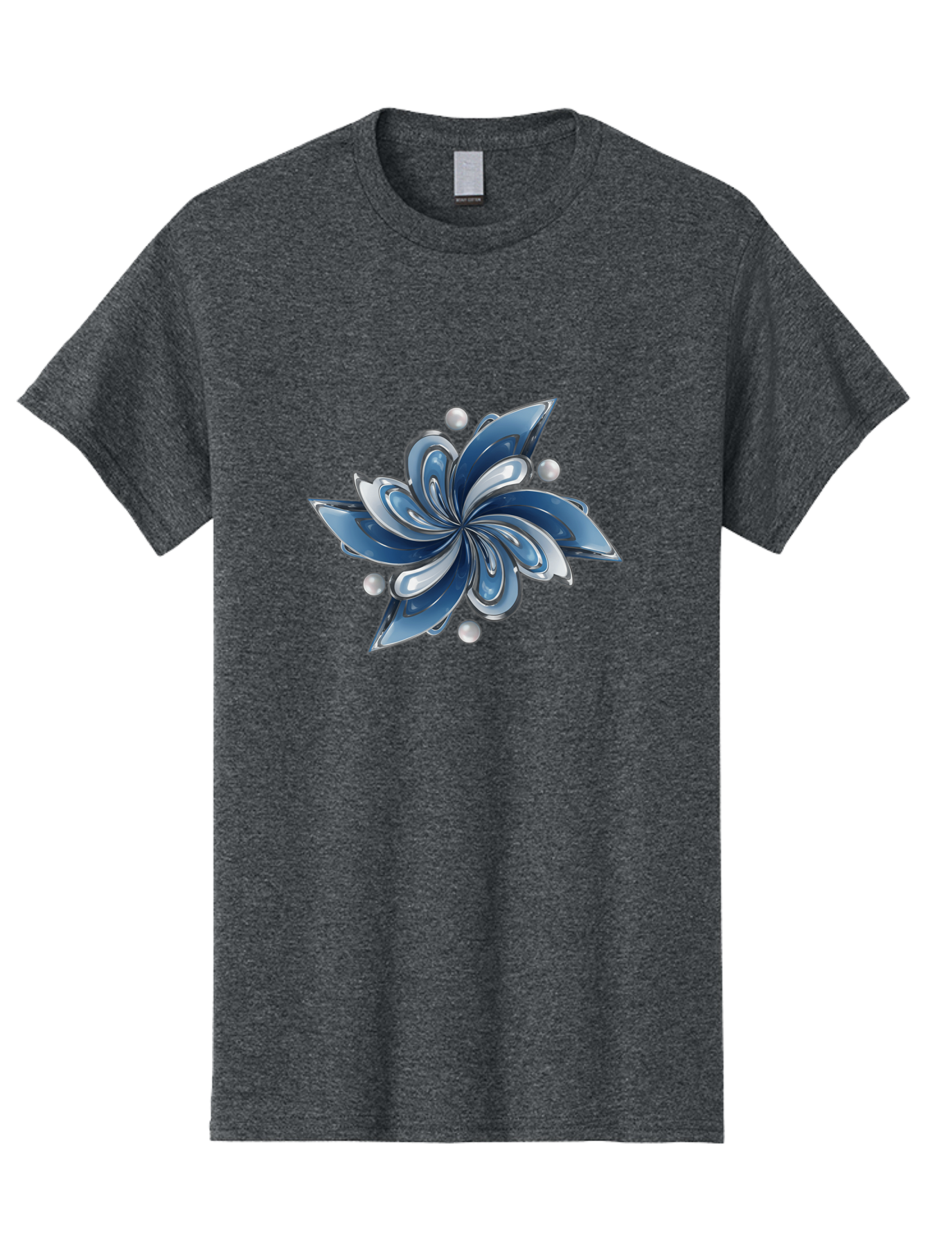 Blue-Flower Men'S Graphic Tee, 100% Cotton, Comfortable Casual Summer Wear, Machine Washable, Vintage Camera, Old Camera, Antique Camera, Black Camera, Classic Photography, Photography Equipment, Nostalgic Device, Film Camera, Camera Art Bag193 11