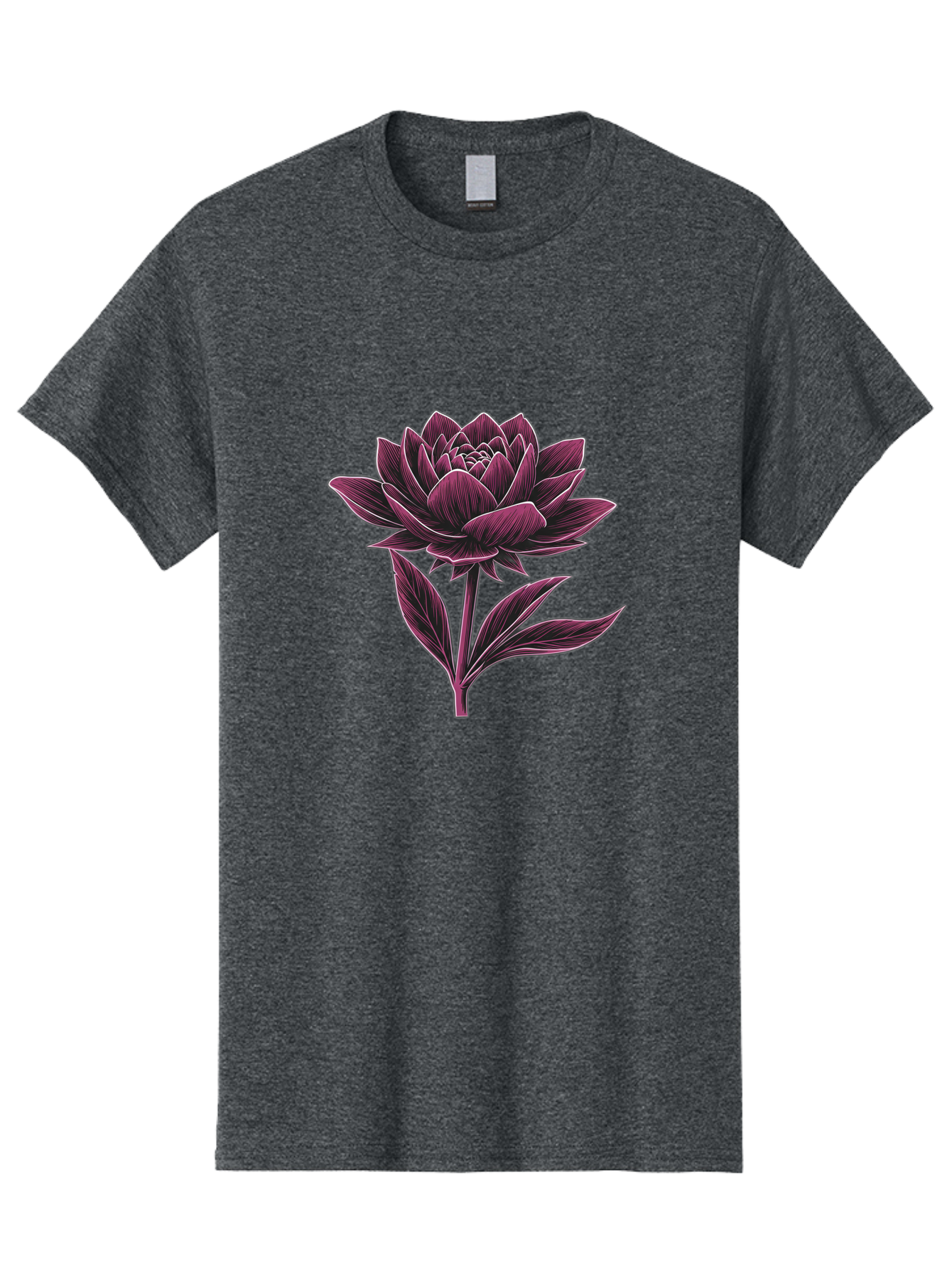 Dahlia-Flower Men'S Graphic Tee, 100% Cotton, Comfortable Casual Summer Wear, Machine Washable, Vintage Camera, Old Camera, Antique Camera, Black Camera, Classic Photography, Photography Equipment, Nostalgic Device, Film Camera, Camera Art Bag377 11