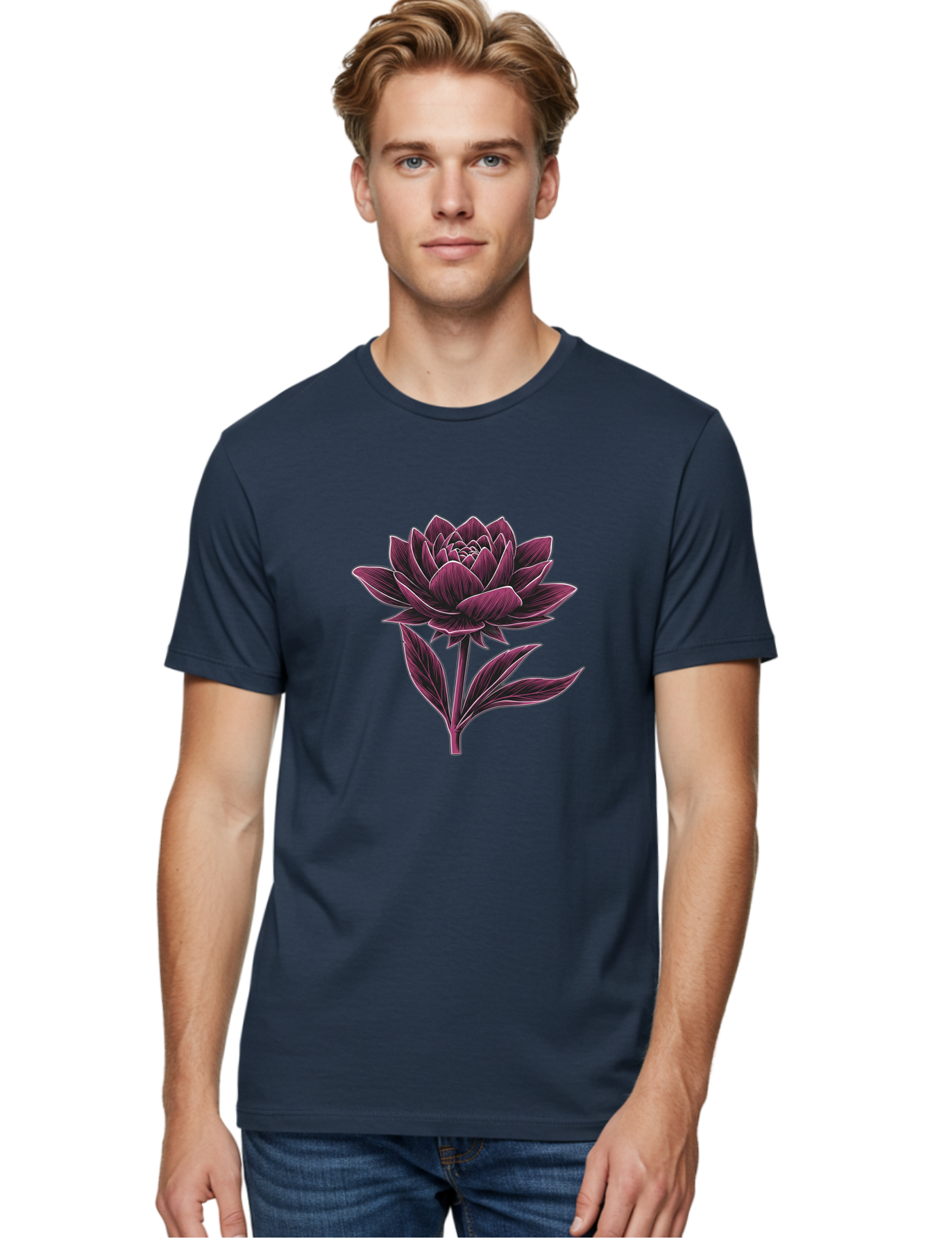 Dahlia-Flower Men'S Graphic Tee, 100% Cotton, Comfortable Casual Summer Wear, Machine Washable, Vintage Camera, Old Camera, Antique Camera, Black Camera, Classic Photography, Photography Equipment, Nostalgic Device, Film Camera, Camera Art Bag377 28