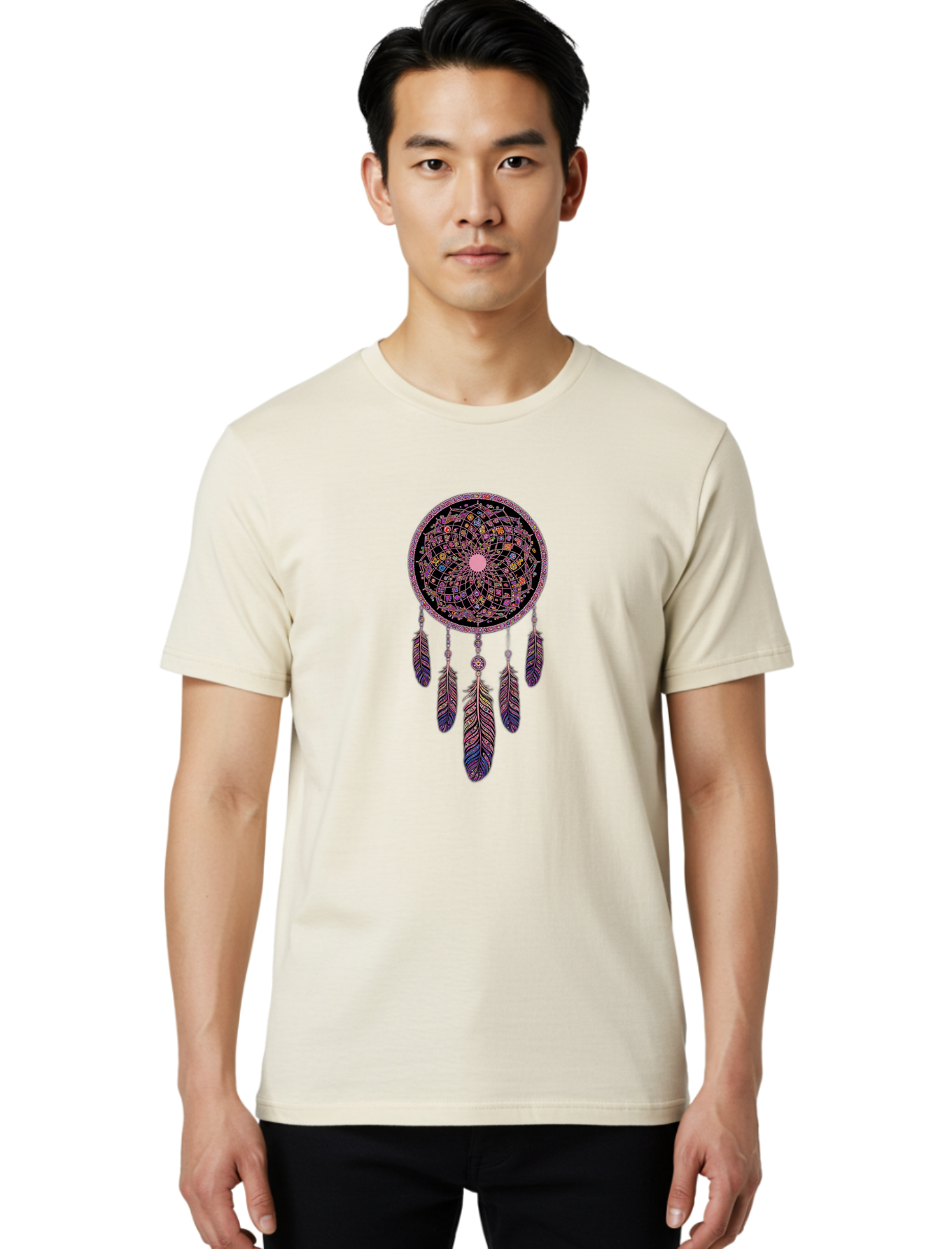 Dreamcatcher Men'S Graphic Tee, 100% Cotton, Comfortable Casual Summer Wear, Machine Washable, Vintage Camera, Old Camera, Antique Camera, Black Camera, Classic Photography, Photography Equipment, Nostalgic Device, Film Camera, Camera Art Bag415 20