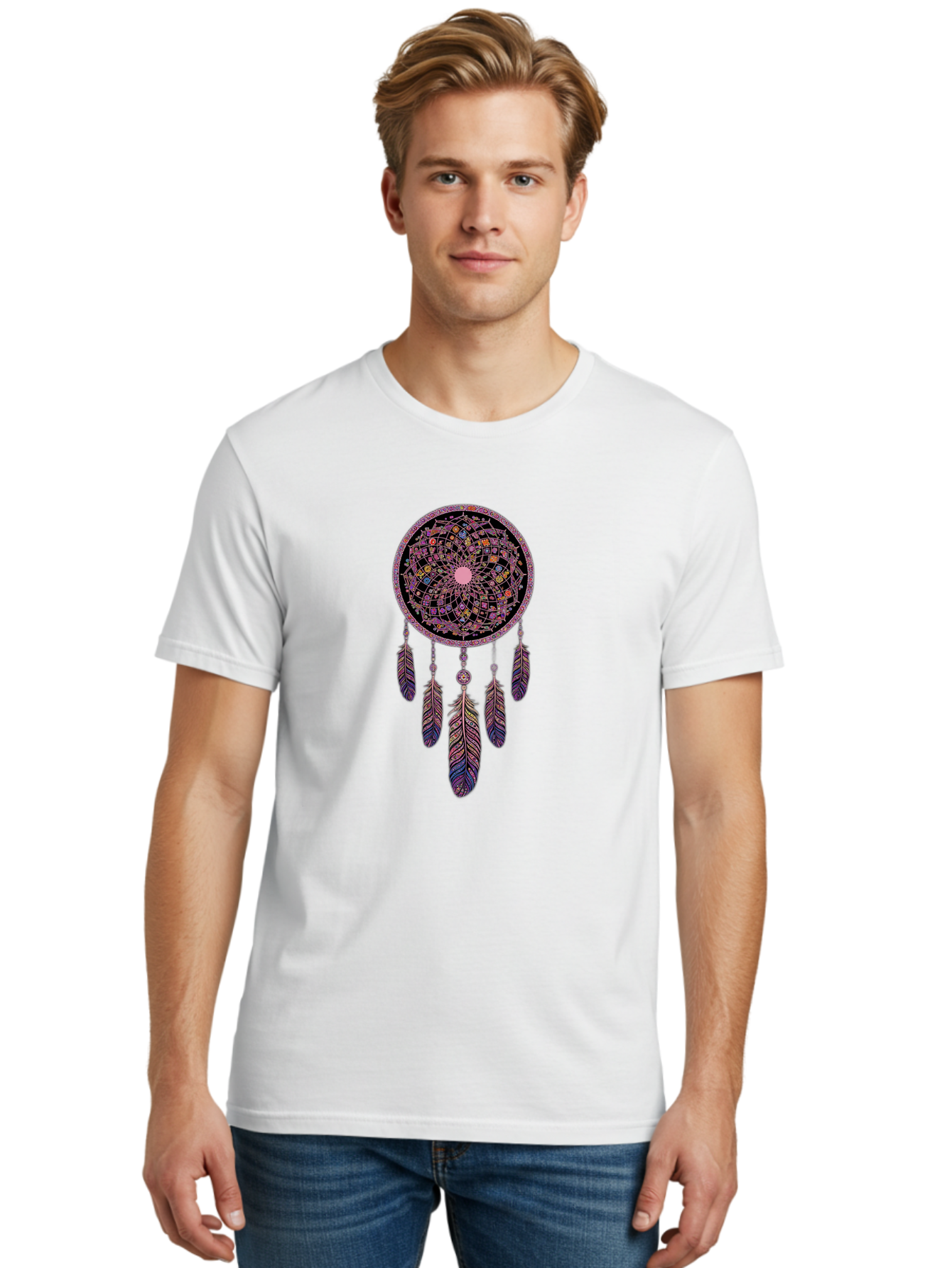 Dreamcatcher Men'S Graphic Tee, 100% Cotton, Comfortable Casual Summer Wear, Machine Washable, Vintage Camera, Old Camera, Antique Camera, Black Camera, Classic Photography, Photography Equipment, Nostalgic Device, Film Camera, Camera Art Bag415 19