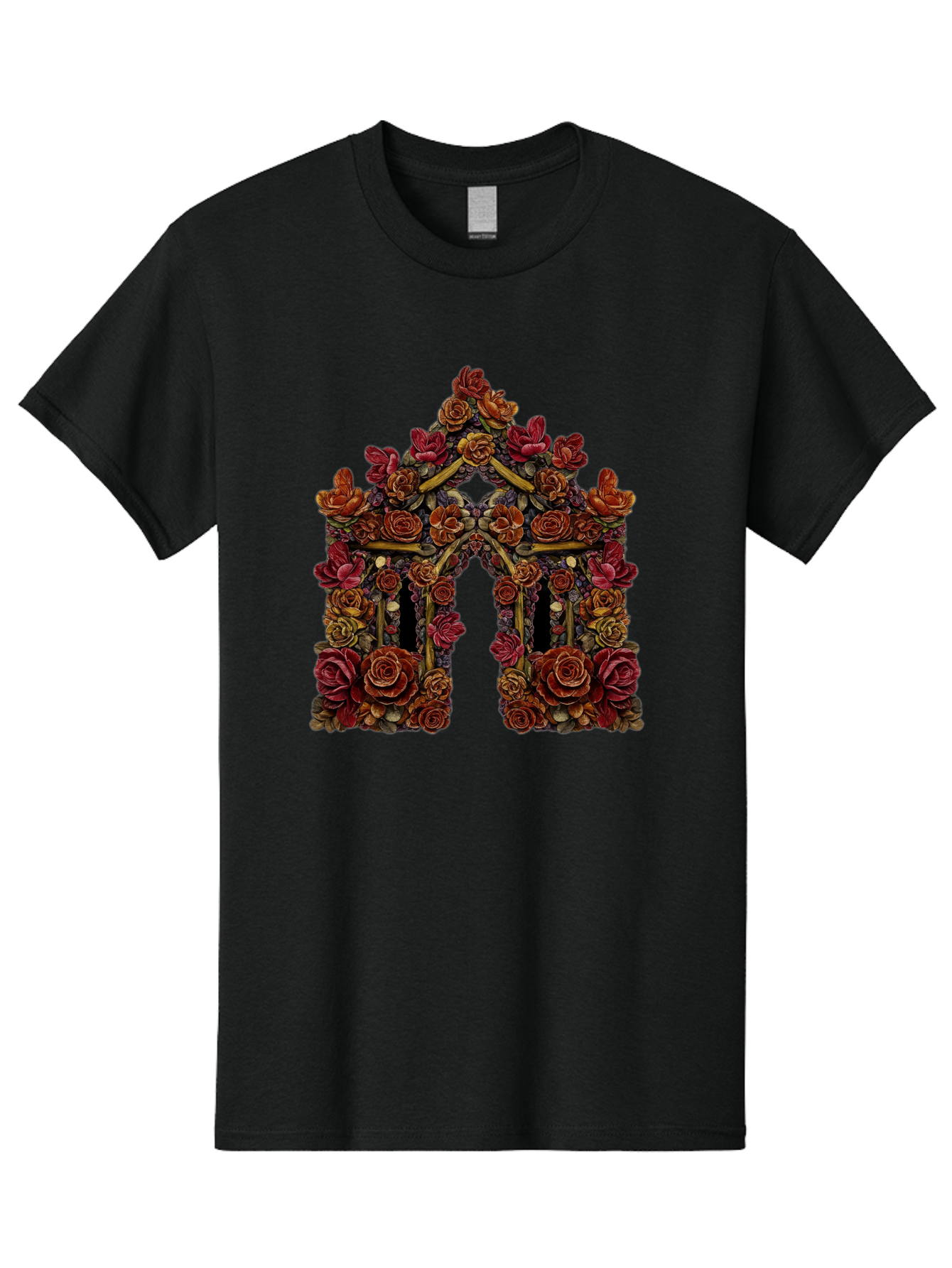 Flower-Gate Men'S Graphic Tee, 100% Cotton, Comfortable Casual Summer Wear, Machine Washable, Vintage Camera, Old Camera, Antique Camera, Black Camera, Classic Photography, Photography Equipment, Nostalgic Device, Film Camera, Camera Art Bag470 14