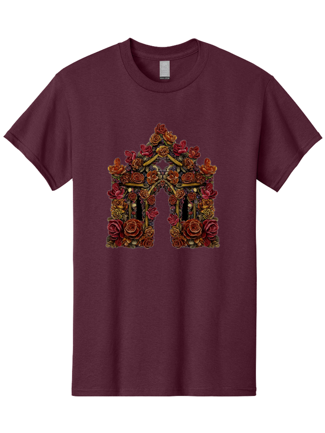 Flower-Gate Men'S Graphic Tee, 100% Cotton, Comfortable Casual Summer Wear, Machine Washable, Vintage Camera, Old Camera, Antique Camera, Black Camera, Classic Photography, Photography Equipment, Nostalgic Device, Film Camera, Camera Art Bag470 8