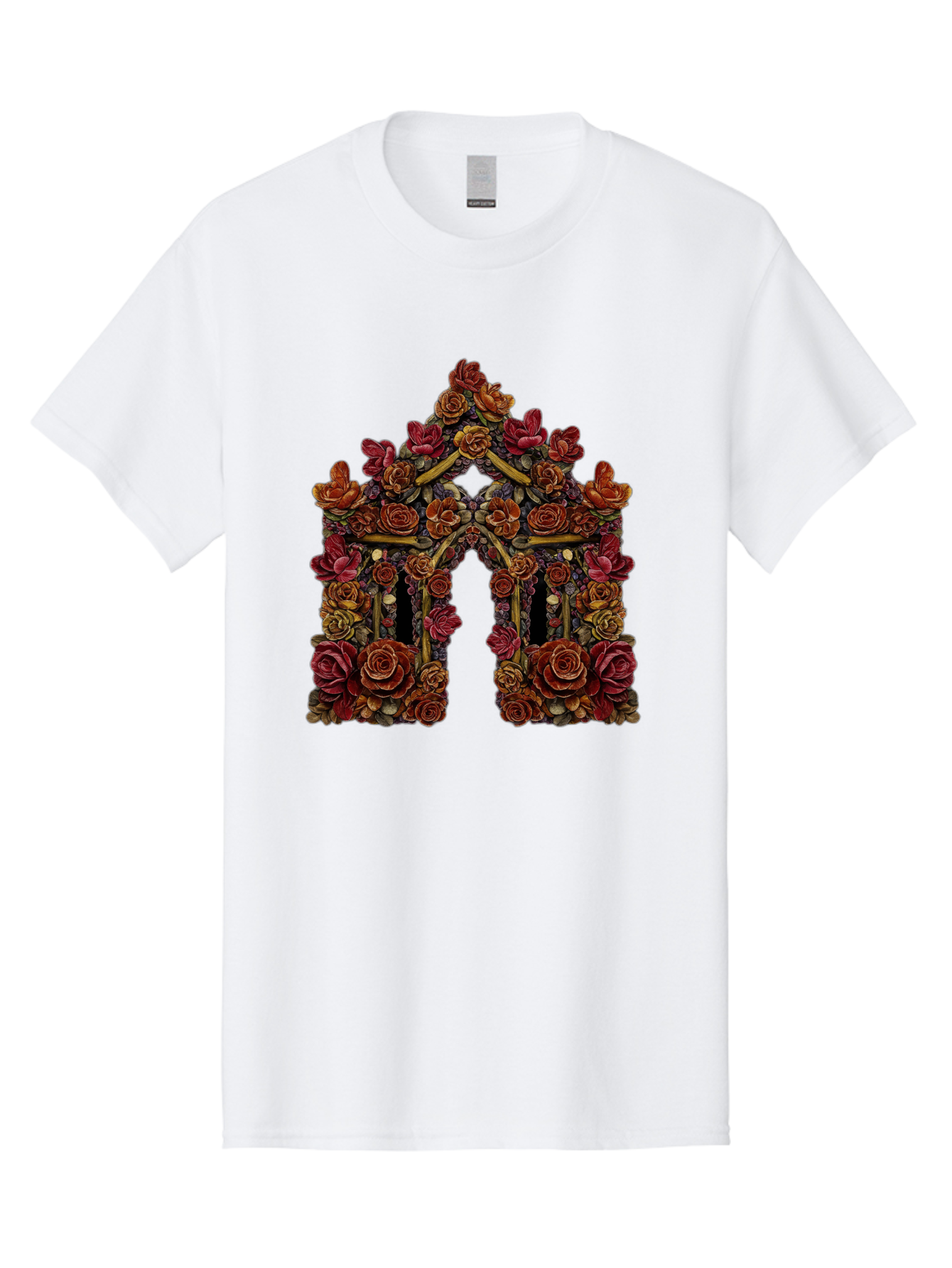 Flower-Gate Men'S Graphic Tee, 100% Cotton, Comfortable Casual Summer Wear, Machine Washable, Vintage Camera, Old Camera, Antique Camera, Black Camera, Classic Photography, Photography Equipment, Nostalgic Device, Film Camera, Camera Art Bag470 12