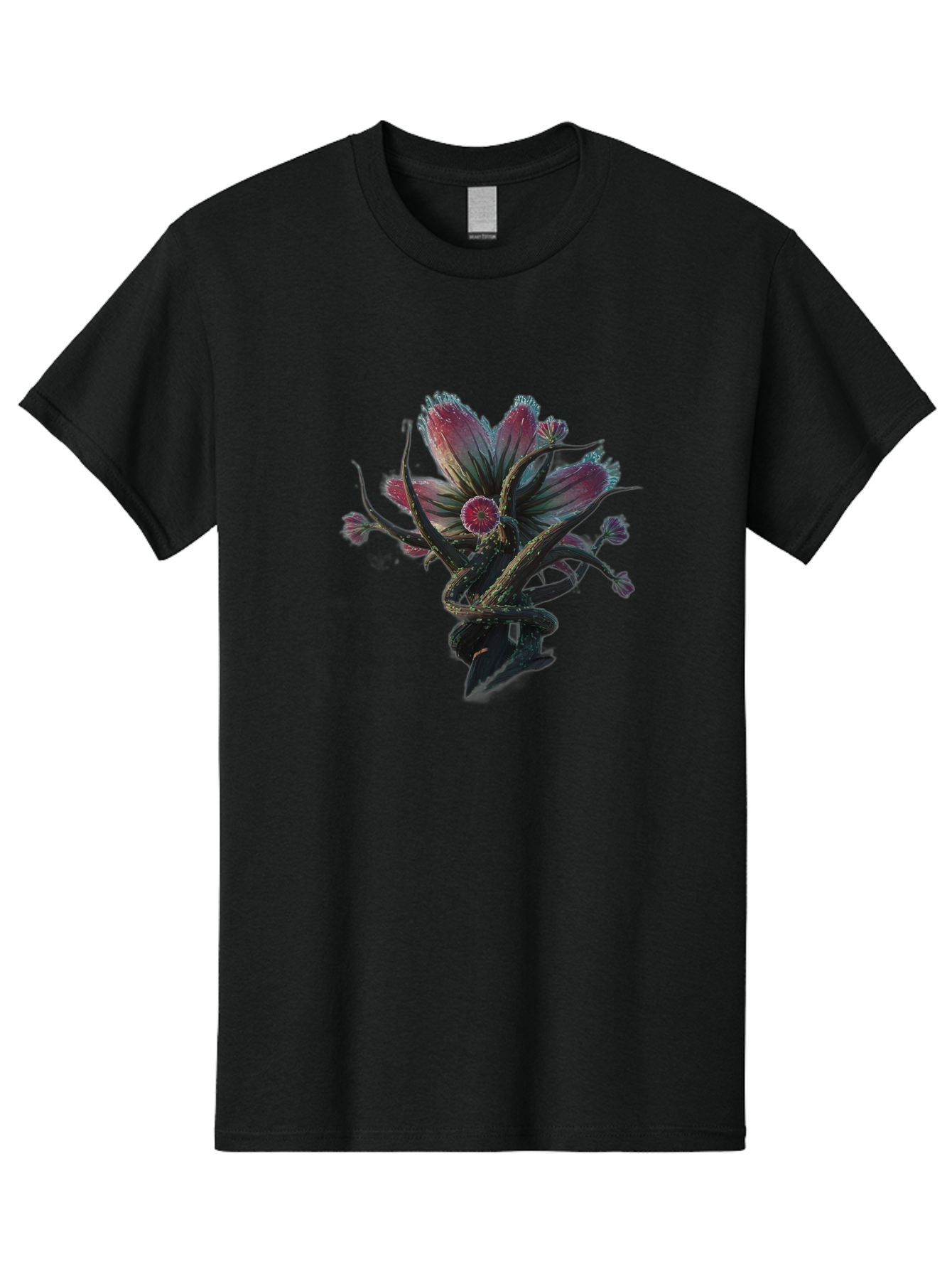 Flower Men'S Graphic Tee, 100% Cotton, Comfortable Casual Summer Wear, Machine Washable, Vintage Camera, Old Camera, Antique Camera, Black Camera, Classic Photography, Photography Equipment, Nostalgic Device, Film Camera, Camera Art Bag473 2