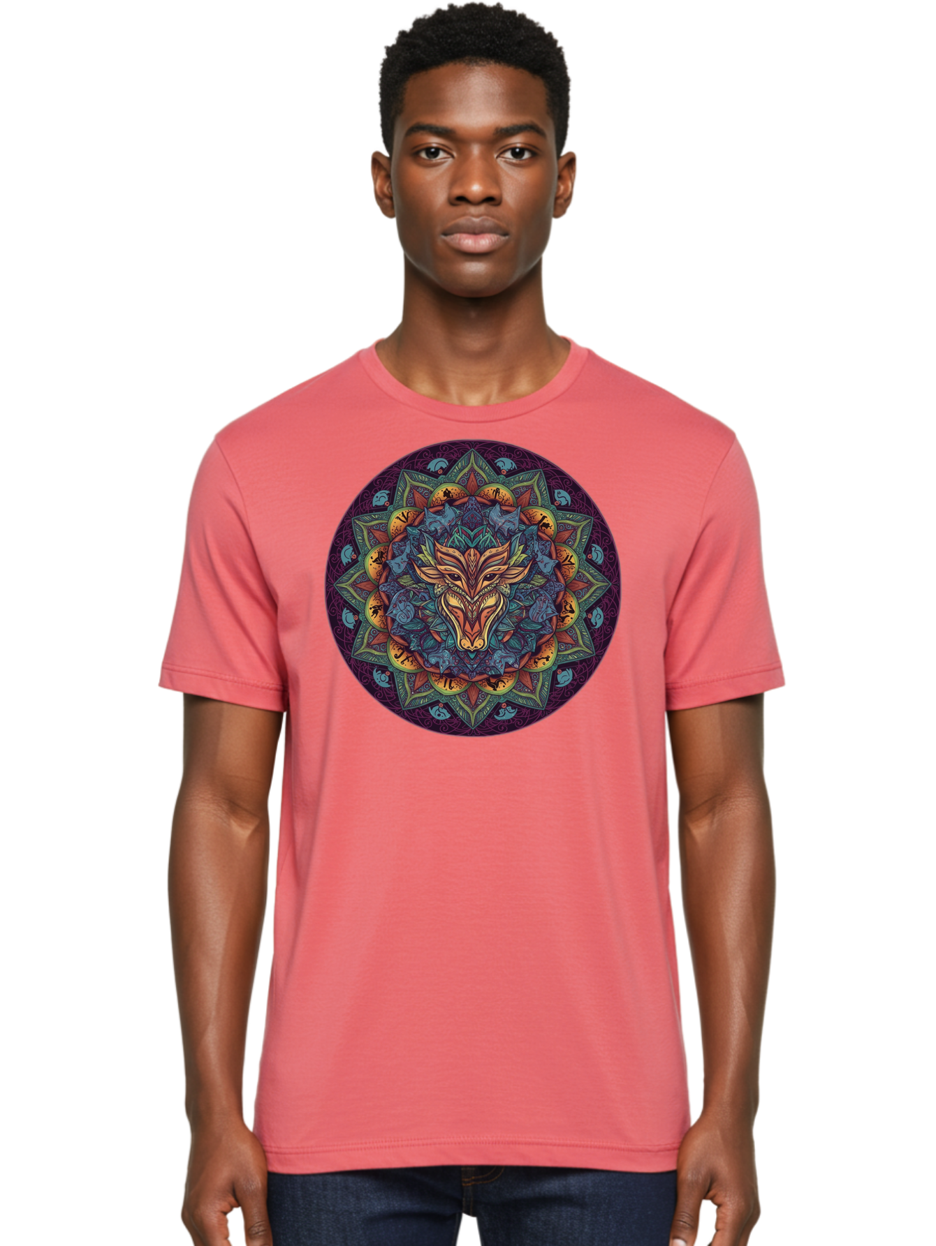 Mandala-Wolf Men'S Graphic Tee, 100% Cotton, Comfortable Casual Summer Wear, Machine Washable, Vintage Camera, Old Camera, Antique Camera, Black Camera, Classic Photography, Photography Equipment, Nostalgic Device, Film Camera, Camera Art Bag755 27