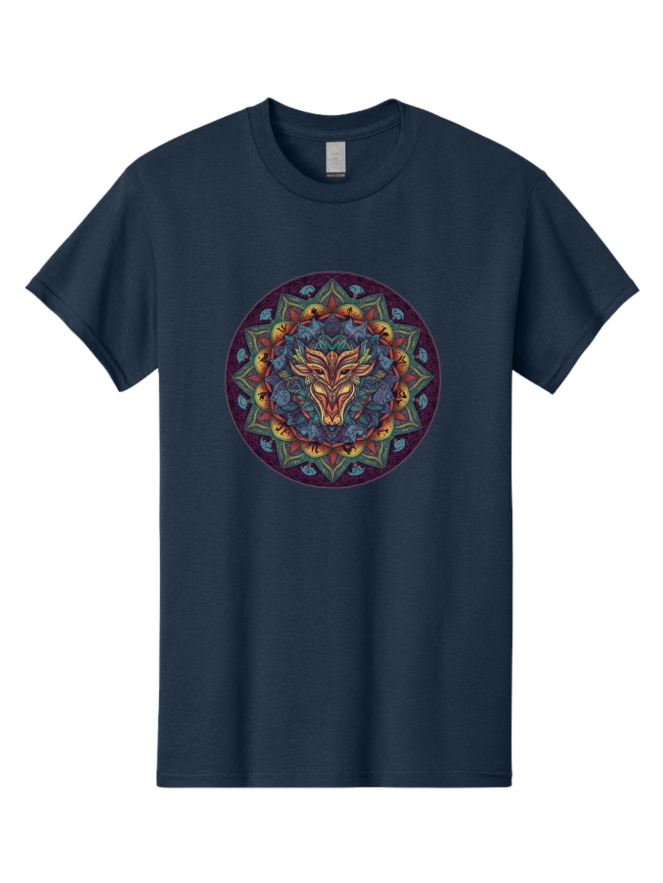 Mandala-Wolf Men'S Graphic Tee, 100% Cotton, Comfortable Casual Summer Wear, Machine Washable, Vintage Camera, Old Camera, Antique Camera, Black Camera, Classic Photography, Photography Equipment, Nostalgic Device, Film Camera, Camera Art Bag755 10