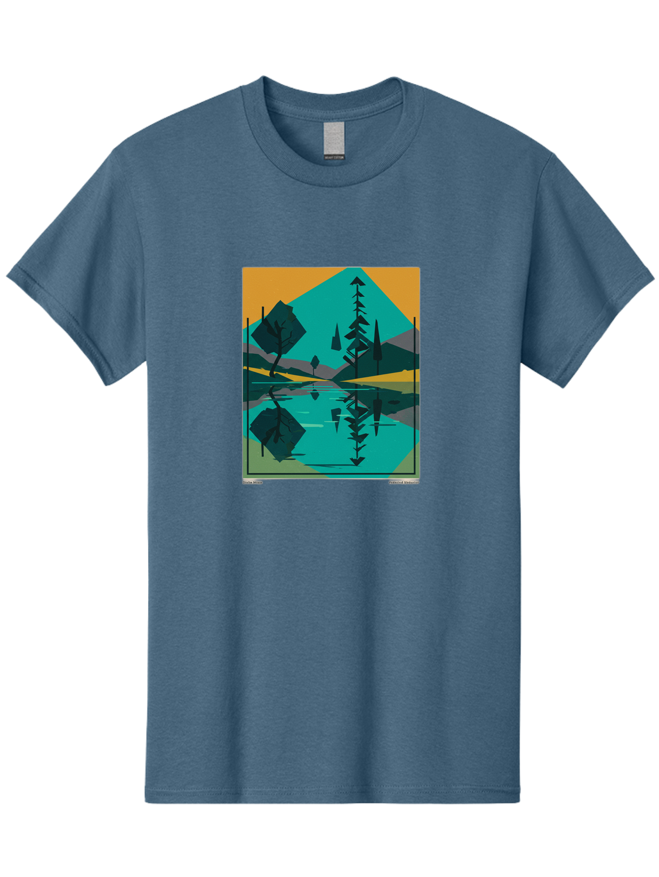 Mountain-Lake-Landscape Men'S Graphic Tee, 100% Cotton, Comfortable Casual Summer Wear, Machine Washable, Vintage Camera, Old Camera, Antique Camera, Black Camera, Classic Photography, Photography Equipment, Nostalgic Device, Film Camera, Bag821 14