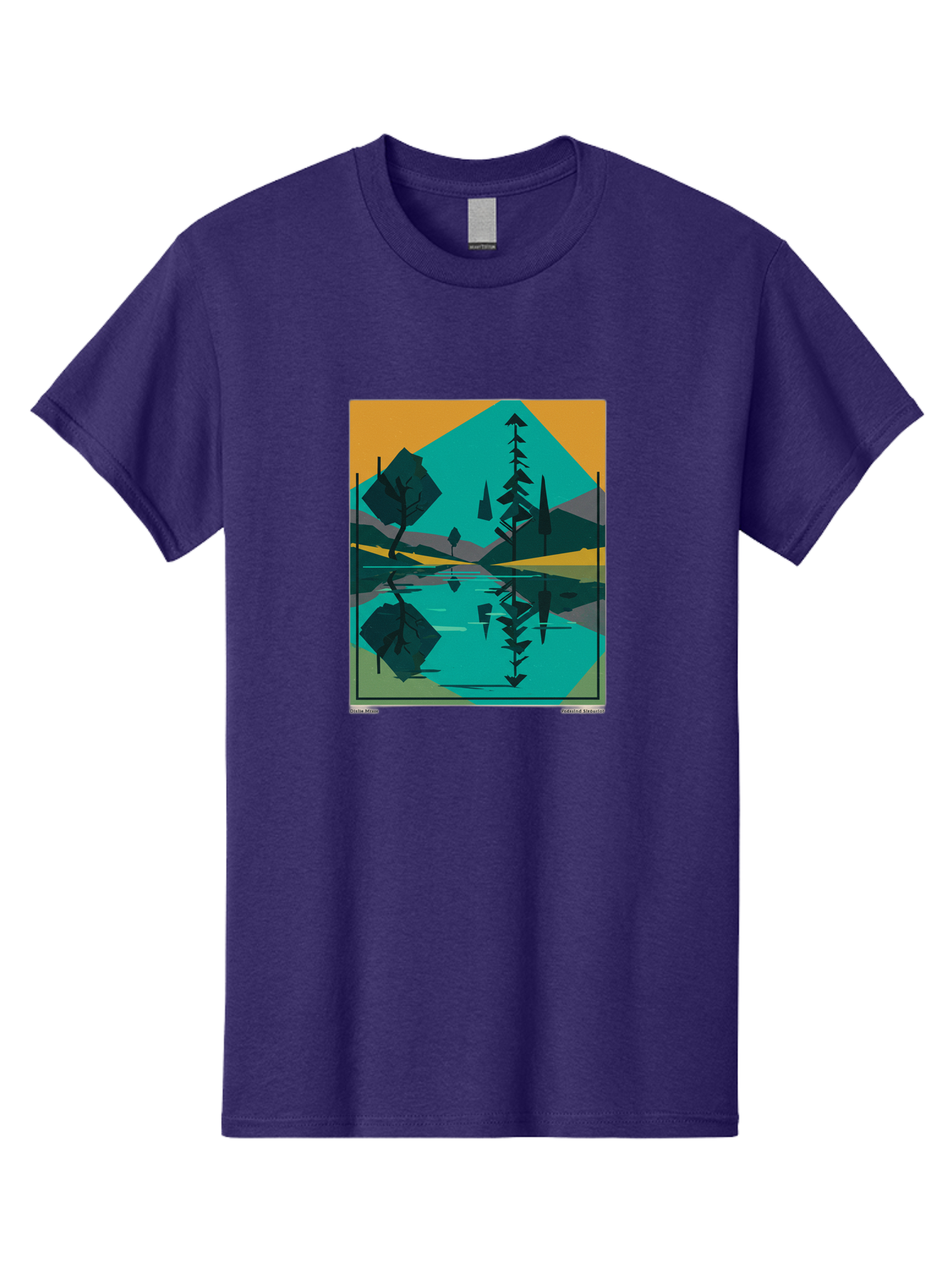 Mountain-Lake-Landscape Men'S Graphic Tee, 100% Cotton, Comfortable Casual Summer Wear, Machine Washable, Vintage Camera, Old Camera, Antique Camera, Black Camera, Classic Photography, Photography Equipment, Nostalgic Device, Film Camera, Bag821 8