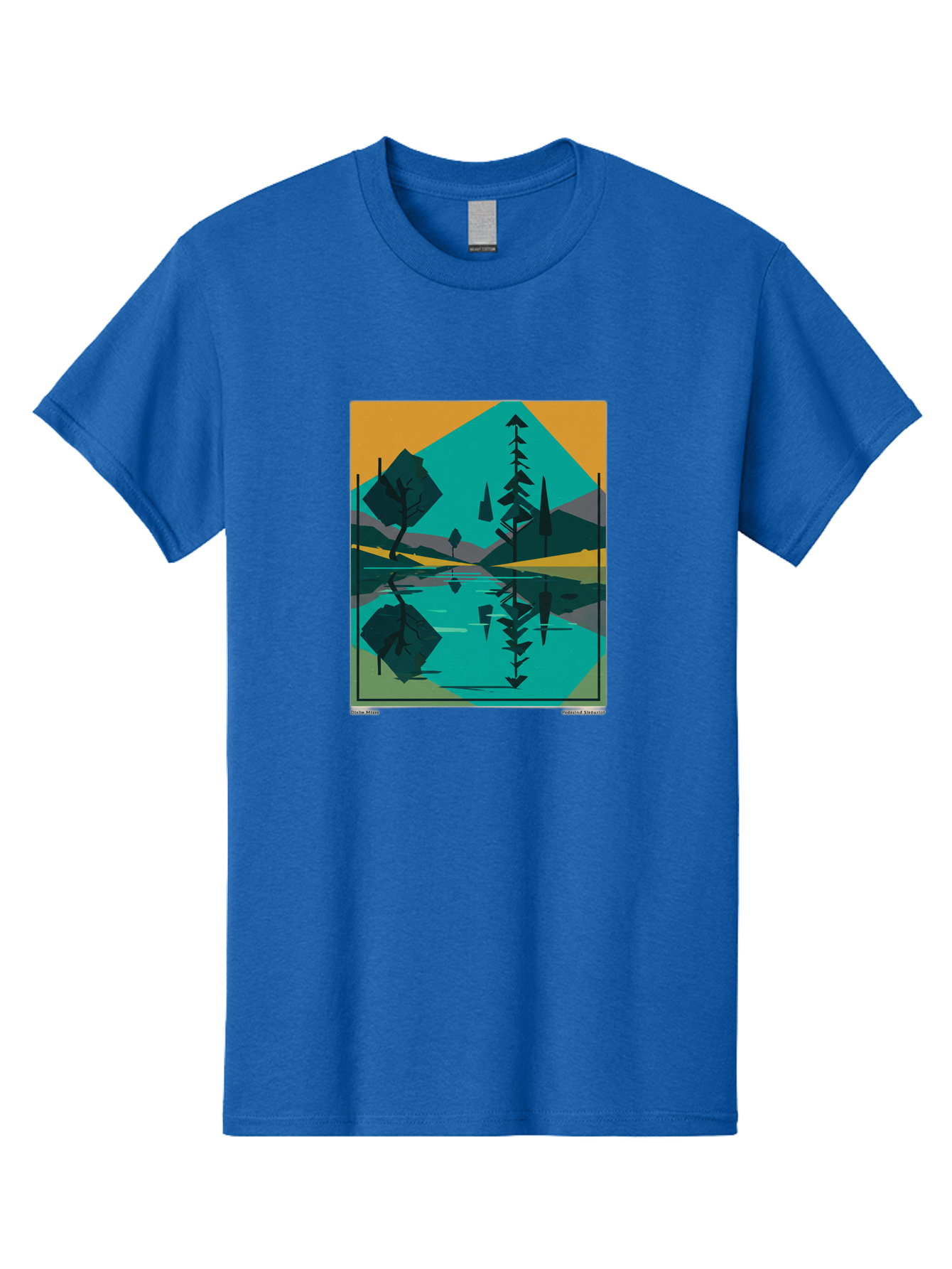 Mountain-Lake-Landscape Men'S Graphic Tee, 100% Cotton, Comfortable Casual Summer Wear, Machine Washable, Vintage Camera, Old Camera, Antique Camera, Black Camera, Classic Photography, Photography Equipment, Nostalgic Device, Film Camera, Bag821 4