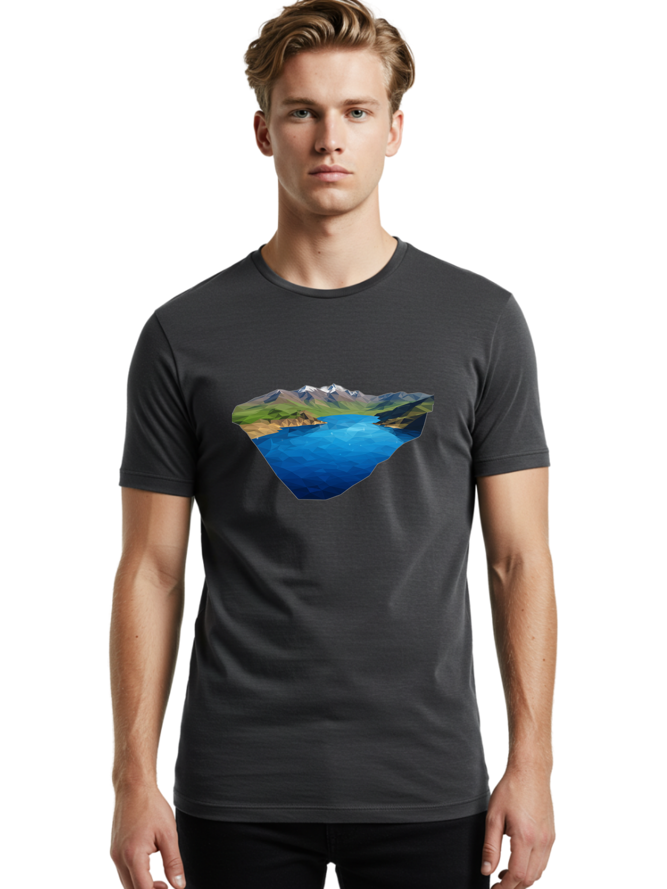 Mountain-Lake Men'S Graphic Tee, 100% Cotton, Comfortable Casual Summer Wear, Machine Washable, Vintage Camera, Old Camera, Antique Camera, Black Camera, Classic Photography, Photography Equipment, Nostalgic Device, Film Camera, Camera Art Bag823 29