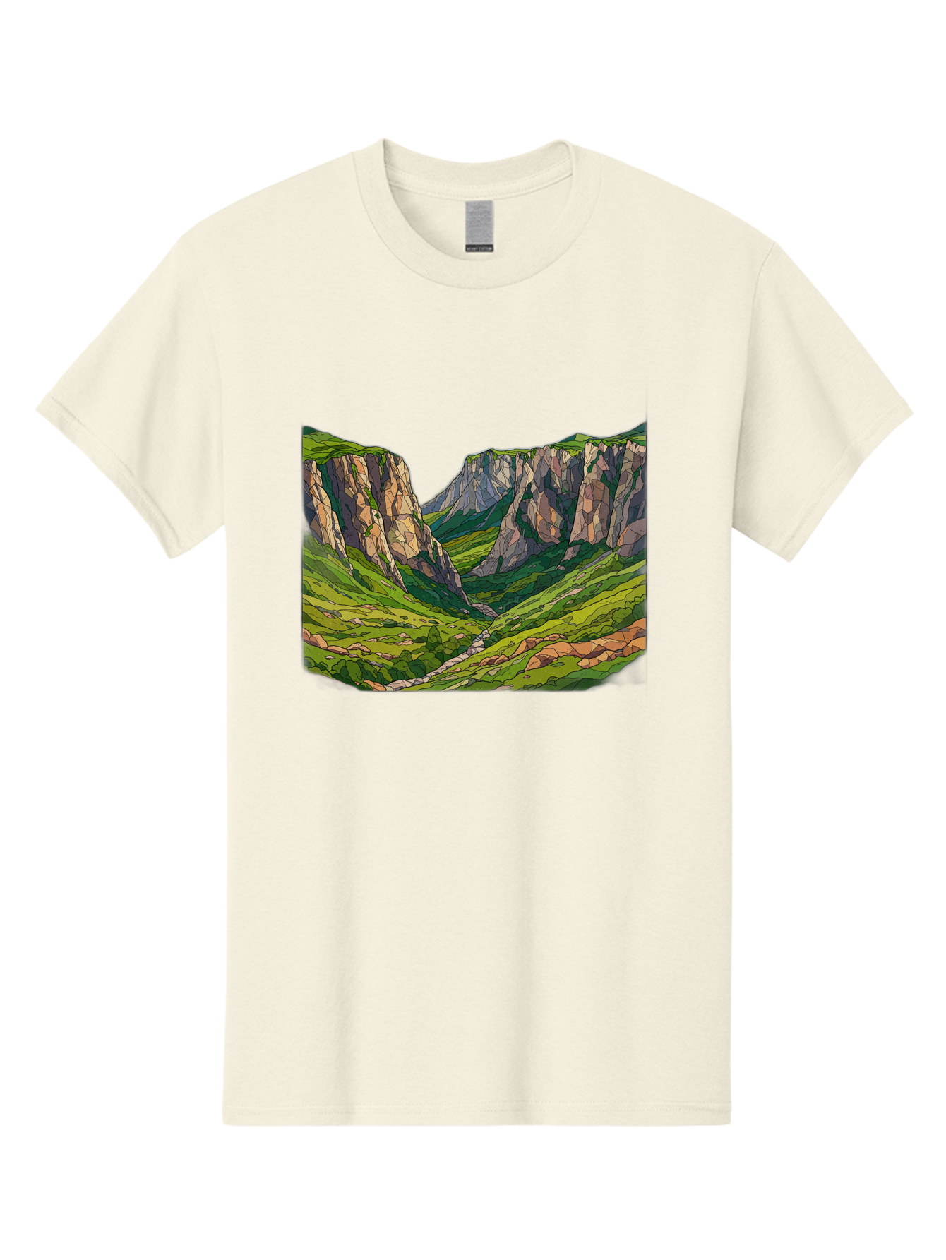 Mountain-Landscape-1 Men'S Graphic Tee, 100% Cotton, Comfortable Casual Summer Wear, Machine Washable, Vintage Camera, Old Camera, Antique Camera, Black Camera, Classic Photography, Photography Equipment, Nostalgic Device, Film Camera, Bag824 15