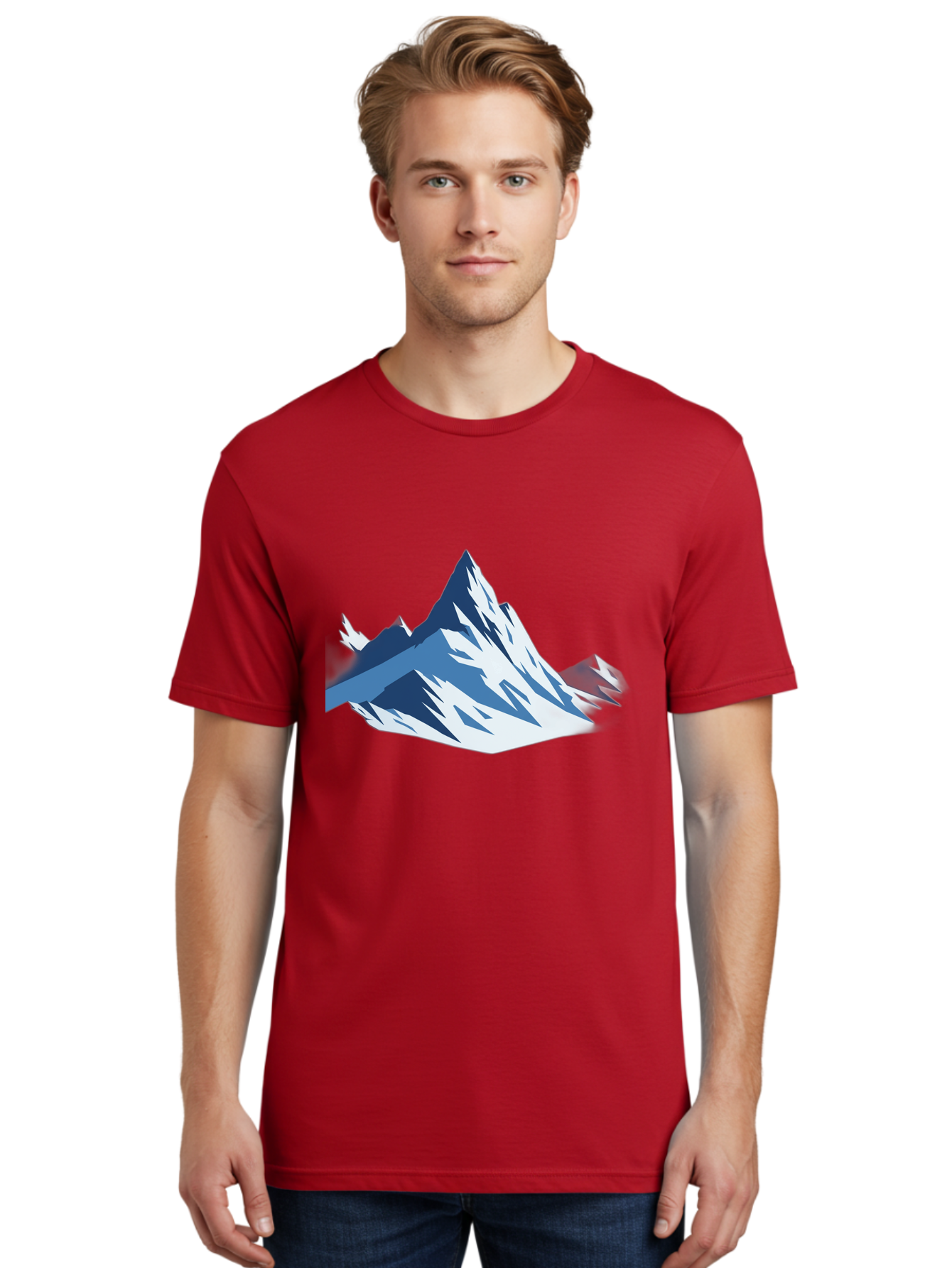Mountain-Peak-1 Men'S Graphic Tee, 100% Cotton, Comfortable Casual Summer Wear, Machine Washable, Vintage Camera, Old Camera, Antique Camera, Black Camera, Classic Photography, Photography Equipment, Nostalgic Device, Film Camera, Camera Art Bag826 28