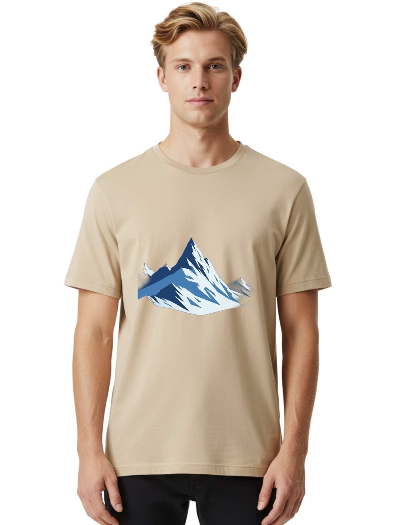 Mountain-Peak-1 Men'S Graphic Tee, 100% Cotton, Comfortable Casual Summer Wear, Machine Washable, Vintage Camera, Old Camera, Antique Camera, Black Camera, Classic Photography, Photography Equipment, Nostalgic Device, Film Camera, Camera Art Bag826 29