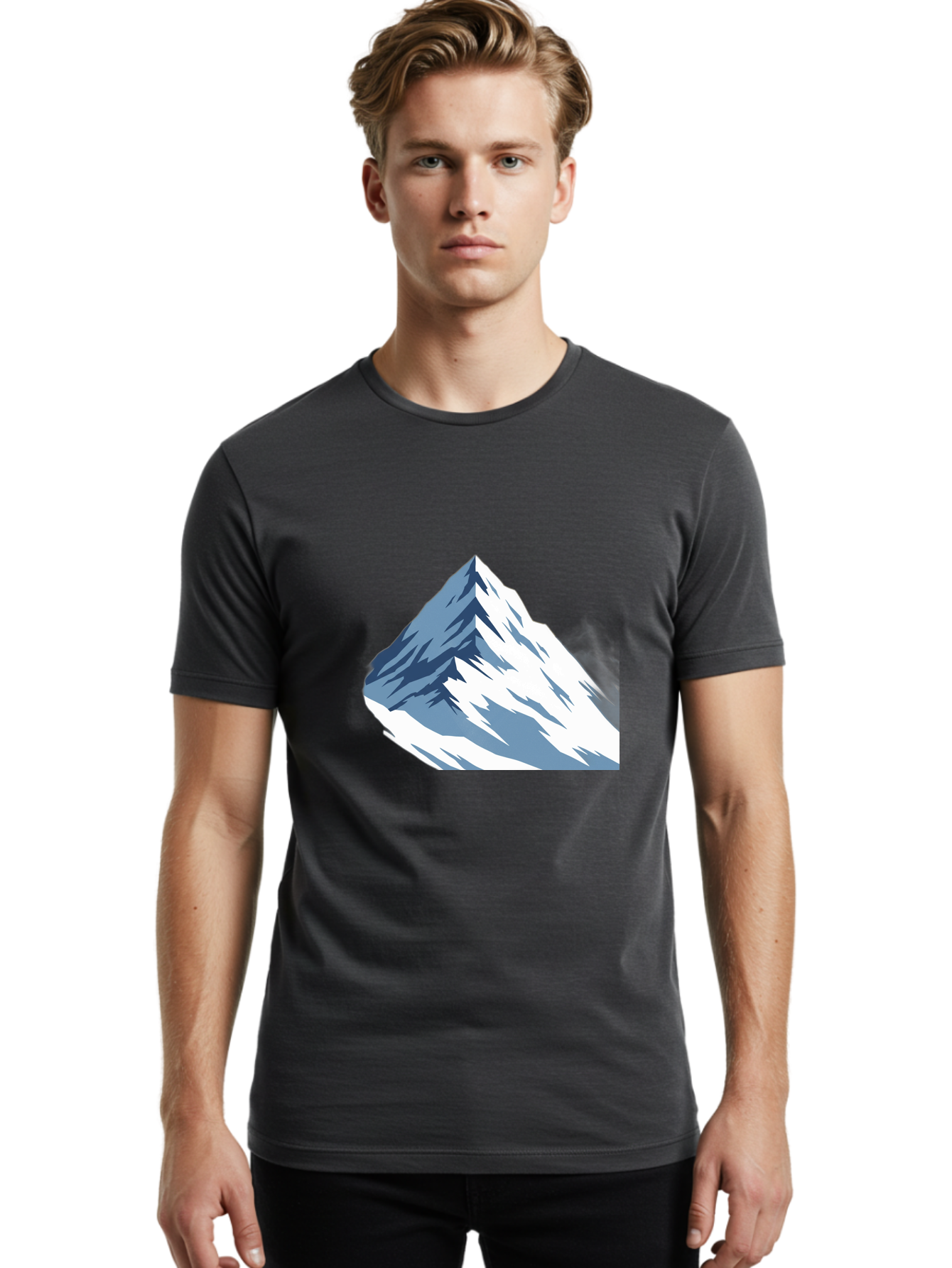 Mountain-Peak-3 Men'S Graphic Tee, 100% Cotton, Comfortable Casual Summer Wear, Machine Washable, Vintage Camera, Old Camera, Antique Camera, Black Camera, Classic Photography, Photography Equipment, Nostalgic Device, Film Camera, Camera Art Bag828 28