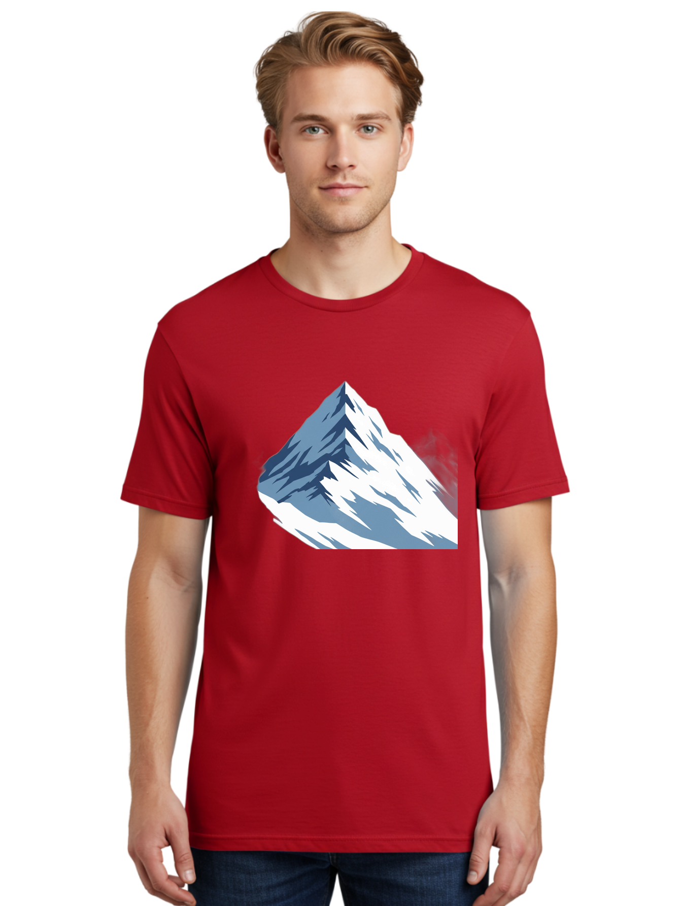 Mountain-Peak-3 Men'S Graphic Tee, 100% Cotton, Comfortable Casual Summer Wear, Machine Washable, Vintage Camera, Old Camera, Antique Camera, Black Camera, Classic Photography, Photography Equipment, Nostalgic Device, Film Camera, Camera Art Bag828 30