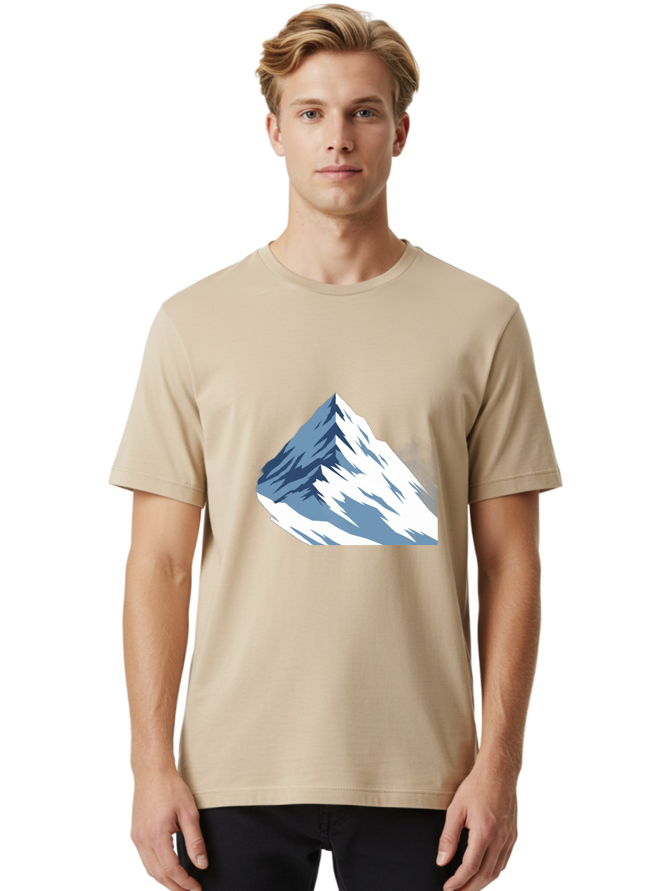 Mountain-Peak-3 Men'S Graphic Tee, 100% Cotton, Comfortable Casual Summer Wear, Machine Washable, Vintage Camera, Old Camera, Antique Camera, Black Camera, Classic Photography, Photography Equipment, Nostalgic Device, Film Camera, Camera Art Bag828 20