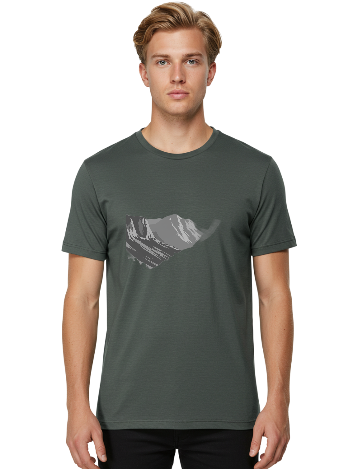 Mountain Men'S Graphic Tee, 100% Cotton, Comfortable Casual Summer Wear, Machine Washable, Vintage Camera, Old Camera, Antique Camera, Black Camera, Classic Photography, Photography Equipment, Nostalgic Device, Film Camera, Camera Art Bag830 16