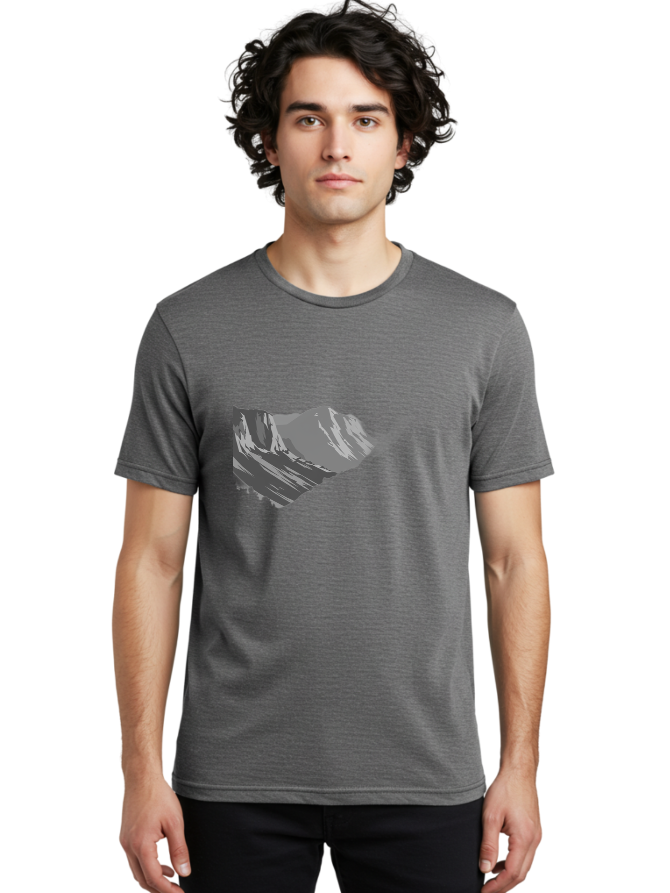 Mountain Men'S Graphic Tee, 100% Cotton, Comfortable Casual Summer Wear, Machine Washable, Vintage Camera, Old Camera, Antique Camera, Black Camera, Classic Photography, Photography Equipment, Nostalgic Device, Film Camera, Camera Art Bag830 30