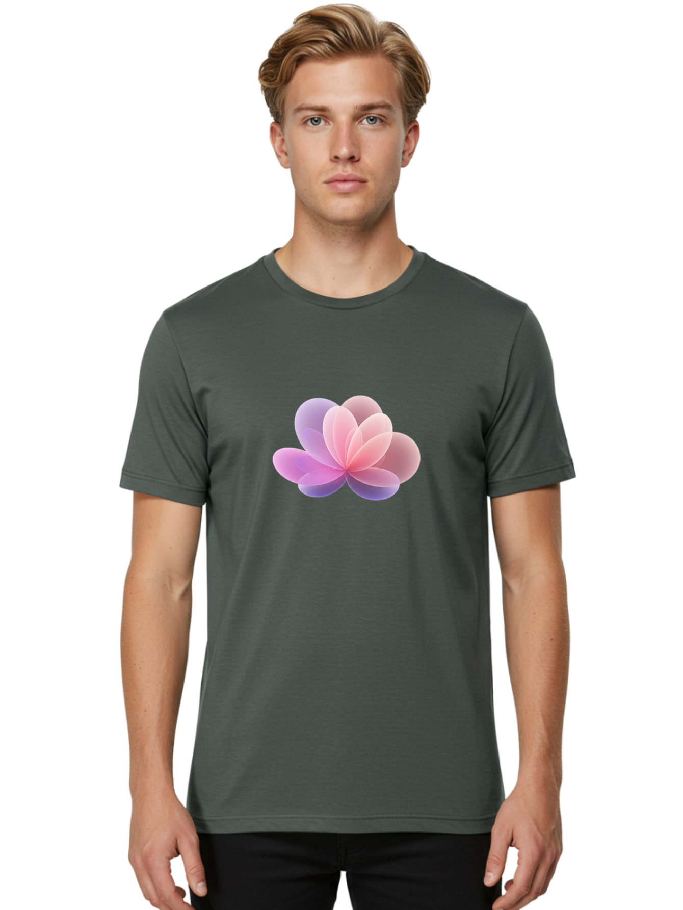 Multicolored-Flower Men'S Graphic Tee, 100% Cotton, Comfortable Casual Summer Wear, Machine Washable, Vintage Camera, Old Camera, Antique Camera, Black Camera, Classic Photography, Photography Equipment, Nostalgic Device, Film Camera, Bag831 30