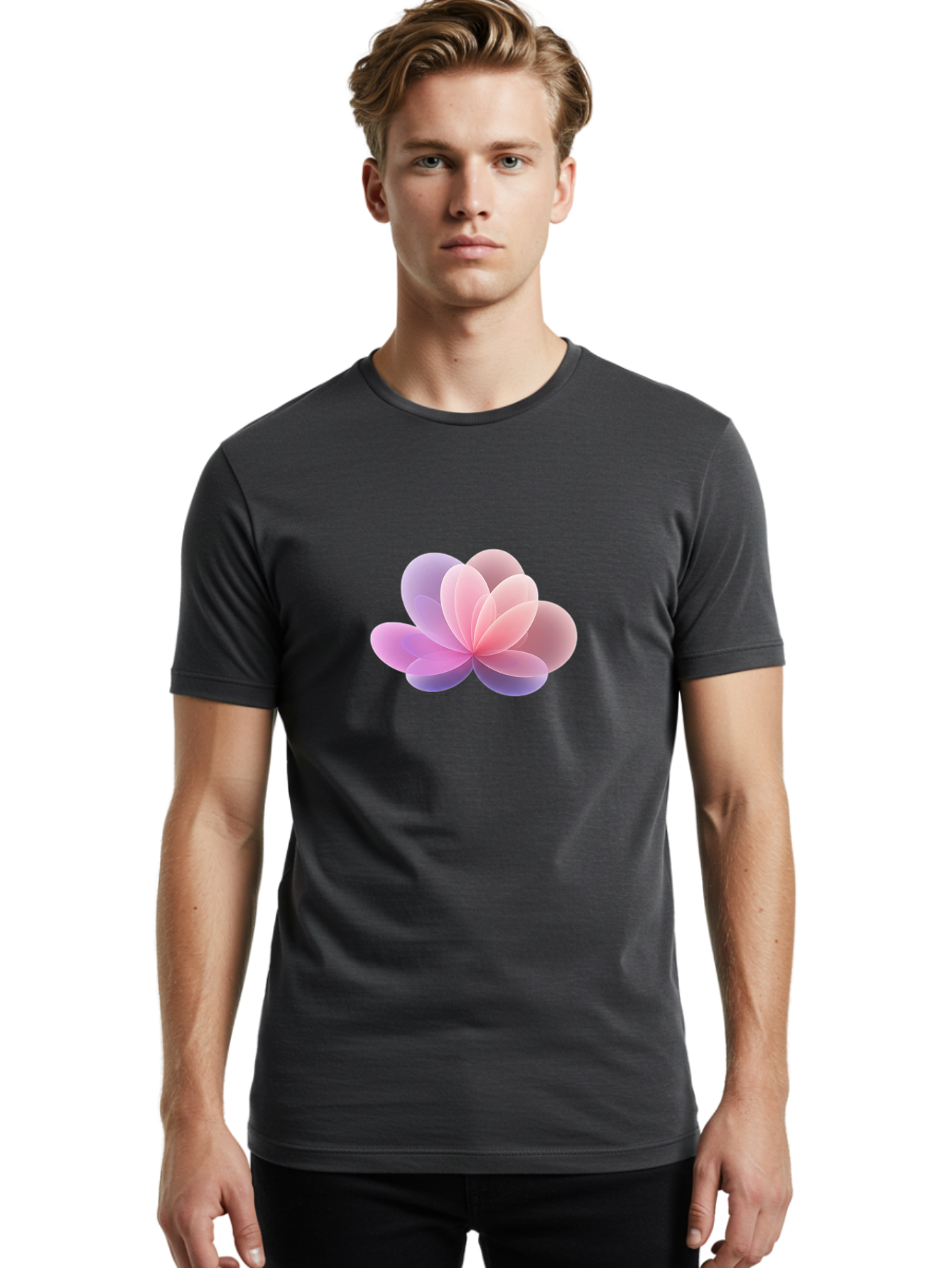Multicolored-Flower Men'S Graphic Tee, 100% Cotton, Comfortable Casual Summer Wear, Machine Washable, Vintage Camera, Old Camera, Antique Camera, Black Camera, Classic Photography, Photography Equipment, Nostalgic Device, Film Camera, Bag831 22