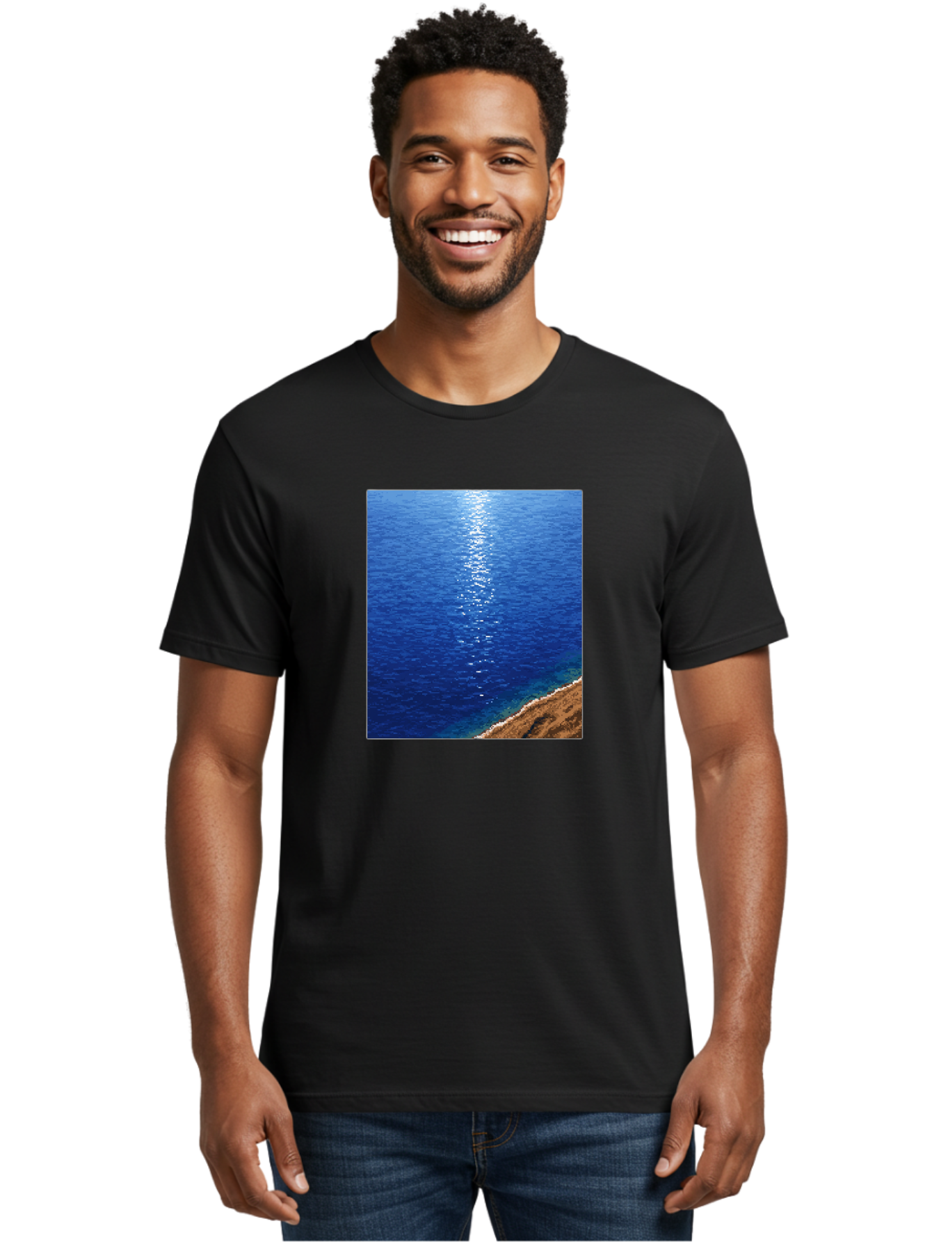 Ocean-Waves Men'S Graphic Tee, 100% Cotton, Comfortable Casual Summer Wear, Machine Washable, Vintage Camera, Old Camera, Antique Camera, Black Camera, Classic Photography, Photography Equipment, Nostalgic Device, Film Camera, Camera Art Bag868 25