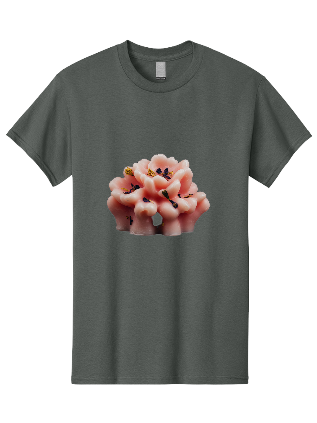 Pink-Flower-Shaped-Candle Men'S Graphic Tee, 100% Cotton, Comfortable Casual Summer Wear, Machine Washable, Vintage Camera, Old Camera, Antique Camera, Black Camera, Classic Photography, Photography Equipment, Nostalgic Device, Film Camera, Bag956 6