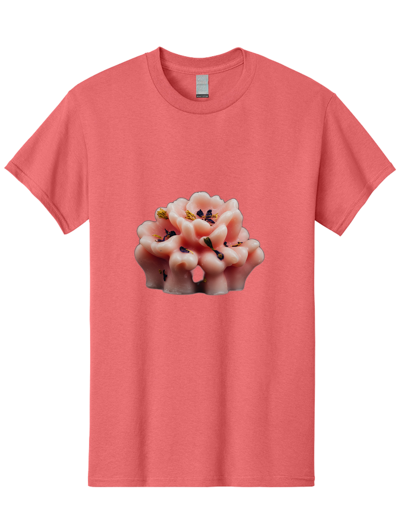 Pink-Flower-Shaped-Candle Men'S Graphic Tee, 100% Cotton, Comfortable Casual Summer Wear, Machine Washable, Vintage Camera, Old Camera, Antique Camera, Black Camera, Classic Photography, Photography Equipment, Nostalgic Device, Film Camera, Bag956 12