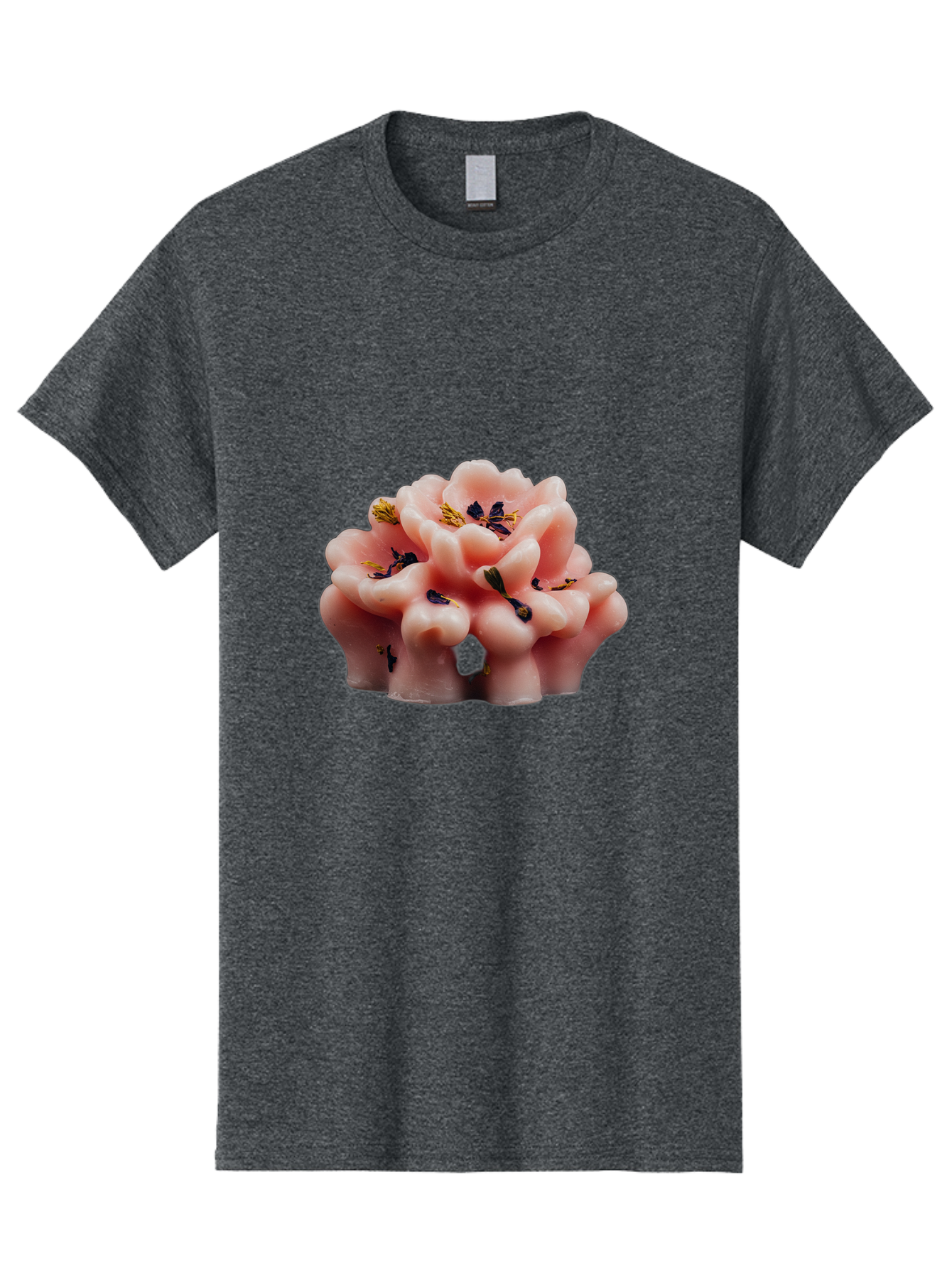 Pink-Flower-Shaped-Candle Men'S Graphic Tee, 100% Cotton, Comfortable Casual Summer Wear, Machine Washable, Vintage Camera, Old Camera, Antique Camera, Black Camera, Classic Photography, Photography Equipment, Nostalgic Device, Film Camera, Bag956 13