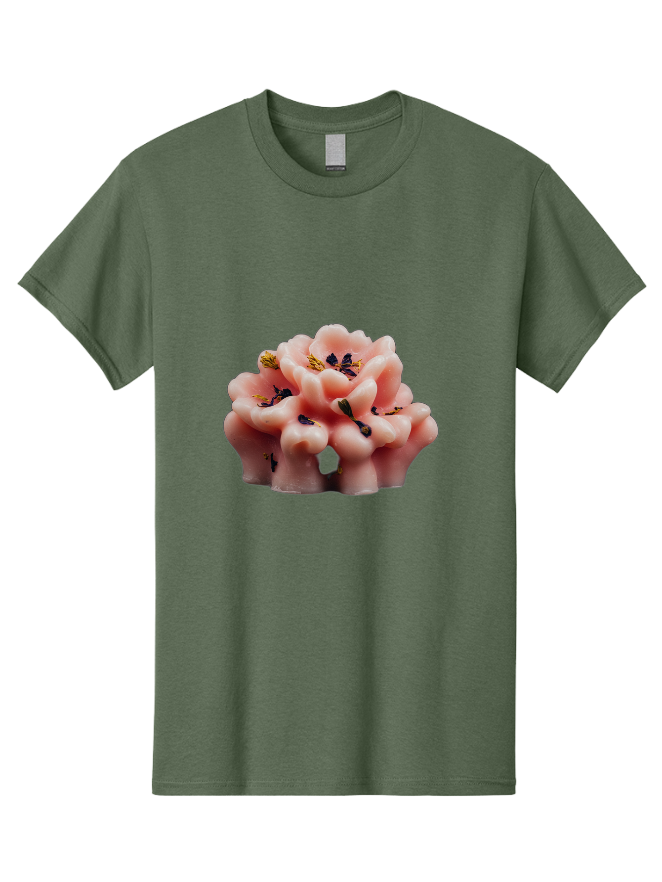 Pink-Flower-Shaped-Candle Men'S Graphic Tee, 100% Cotton, Comfortable Casual Summer Wear, Machine Washable, Vintage Camera, Old Camera, Antique Camera, Black Camera, Classic Photography, Photography Equipment, Nostalgic Device, Film Camera, Bag956 3