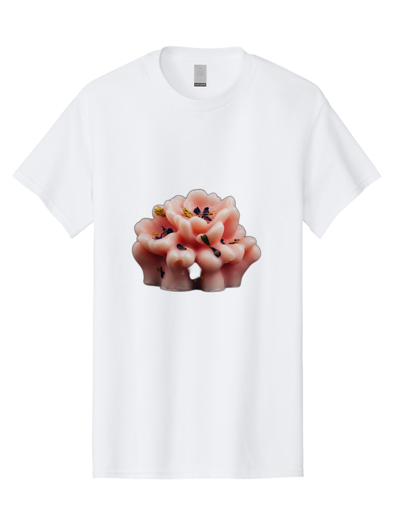 Pink-Flower-Shaped-Candle Men'S Graphic Tee, 100% Cotton, Comfortable Casual Summer Wear, Machine Washable, Vintage Camera, Old Camera, Antique Camera, Black Camera, Classic Photography, Photography Equipment, Nostalgic Device, Film Camera, Bag956 8
