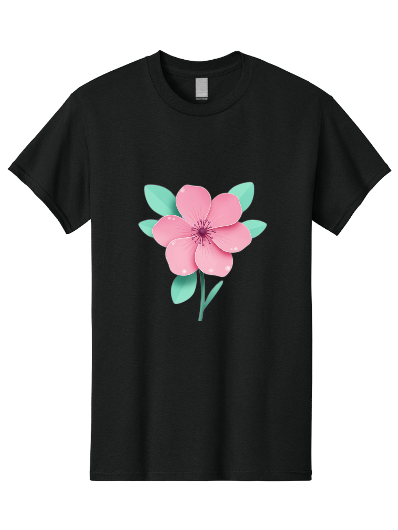 Pink-Flower Men'S Graphic Tee, 100% Cotton, Comfortable Casual Summer Wear, Machine Washable, Vintage Camera, Old Camera, Antique Camera, Black Camera, Classic Photography, Photography Equipment, Nostalgic Device, Film Camera, Camera Art Bag957 13