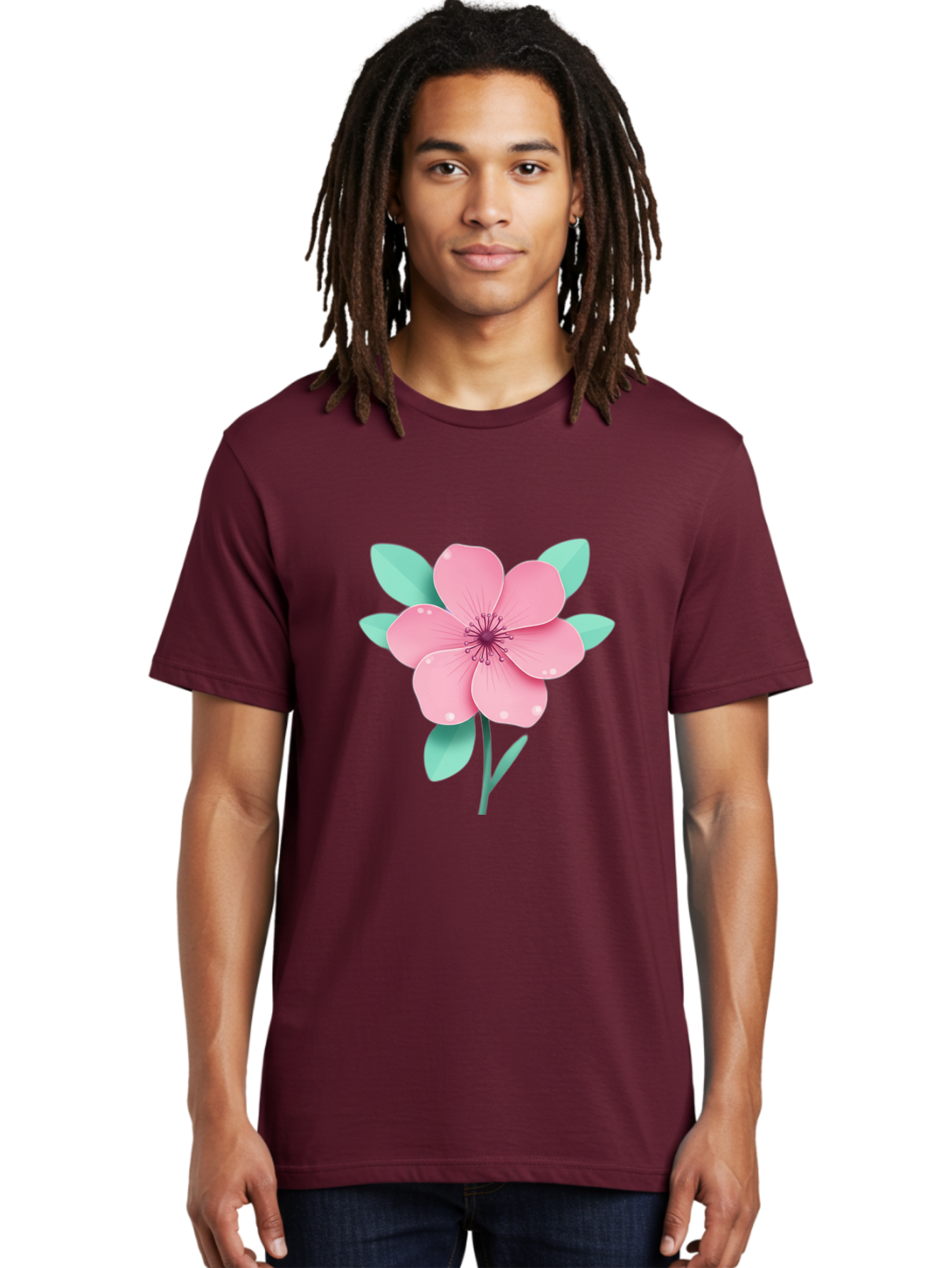 Pink-Flower Men'S Graphic Tee, 100% Cotton, Comfortable Casual Summer Wear, Machine Washable, Vintage Camera, Old Camera, Antique Camera, Black Camera, Classic Photography, Photography Equipment, Nostalgic Device, Film Camera, Camera Art Bag957 19