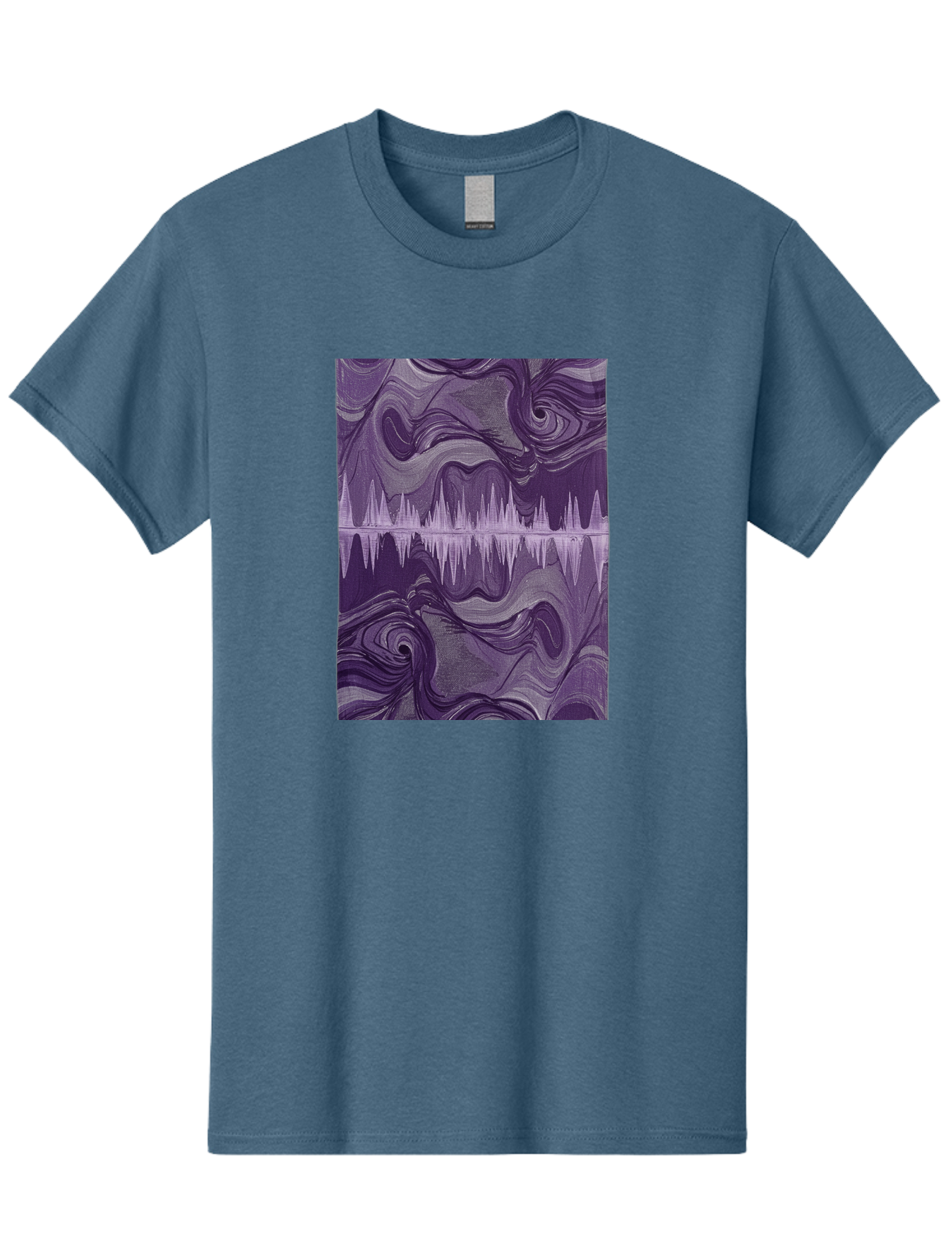 Purple-Sound-Wave Men'S Graphic Tee, 100% Cotton, Comfortable Casual Summer Wear, Machine Washable, Vintage Camera, Old Camera, Antique Camera, Black Camera, Classic Photography, Photography Equipment, Nostalgic Device, Film Camera, Camera Art Bag996 8