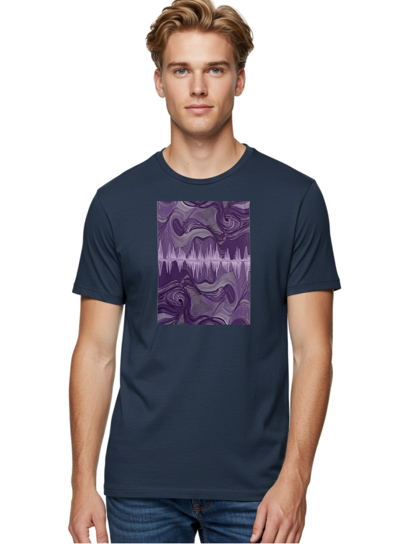 Purple-Sound-Wave Men'S Graphic Tee, 100% Cotton, Comfortable Casual Summer Wear, Machine Washable, Vintage Camera, Old Camera, Antique Camera, Black Camera, Classic Photography, Photography Equipment, Nostalgic Device, Film Camera, Camera Art Bag996 18