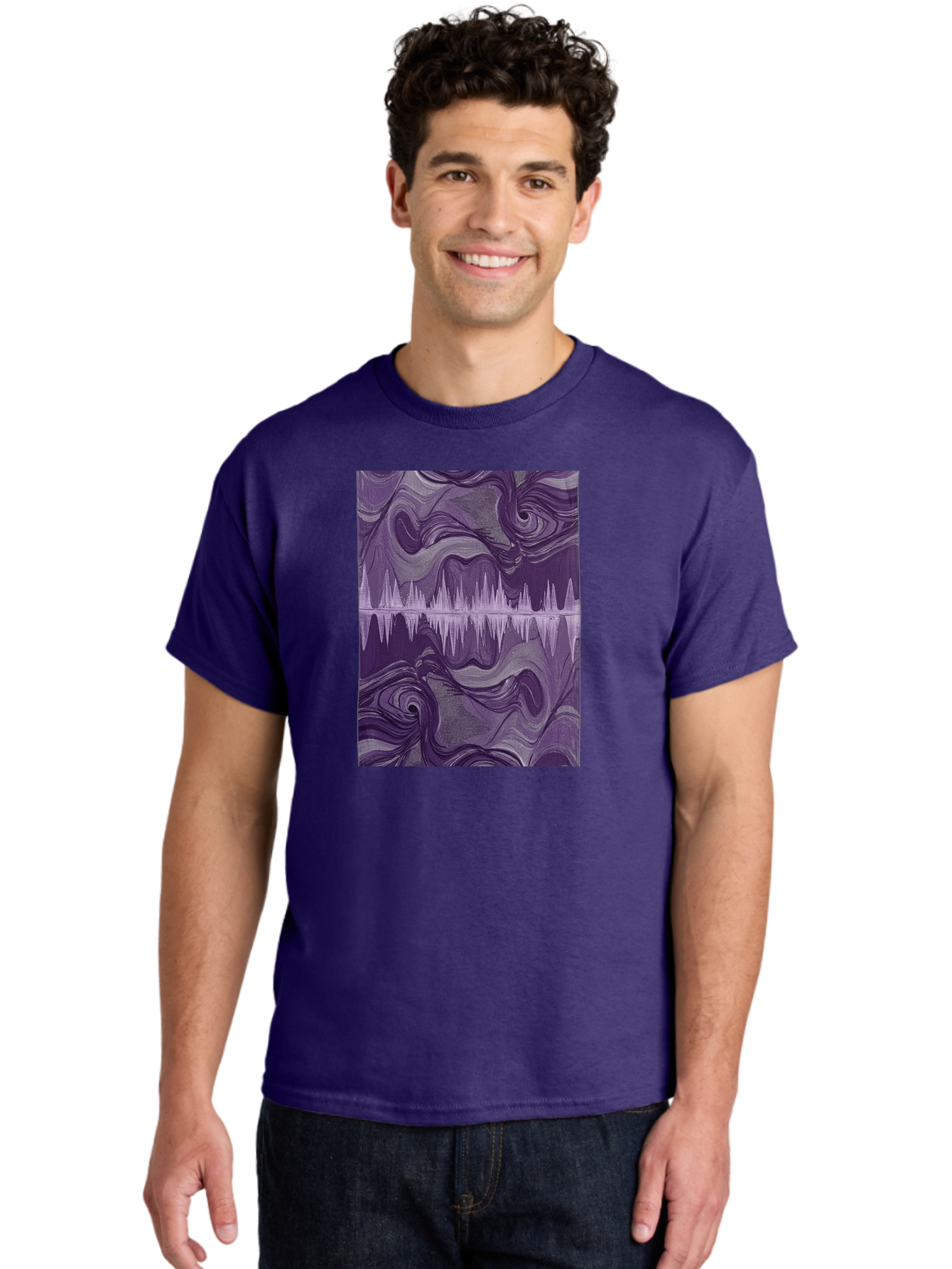 Purple-Sound-Wave Men'S Graphic Tee, 100% Cotton, Comfortable Casual Summer Wear, Machine Washable, Vintage Camera, Old Camera, Antique Camera, Black Camera, Classic Photography, Photography Equipment, Nostalgic Device, Film Camera, Camera Art Bag996 22