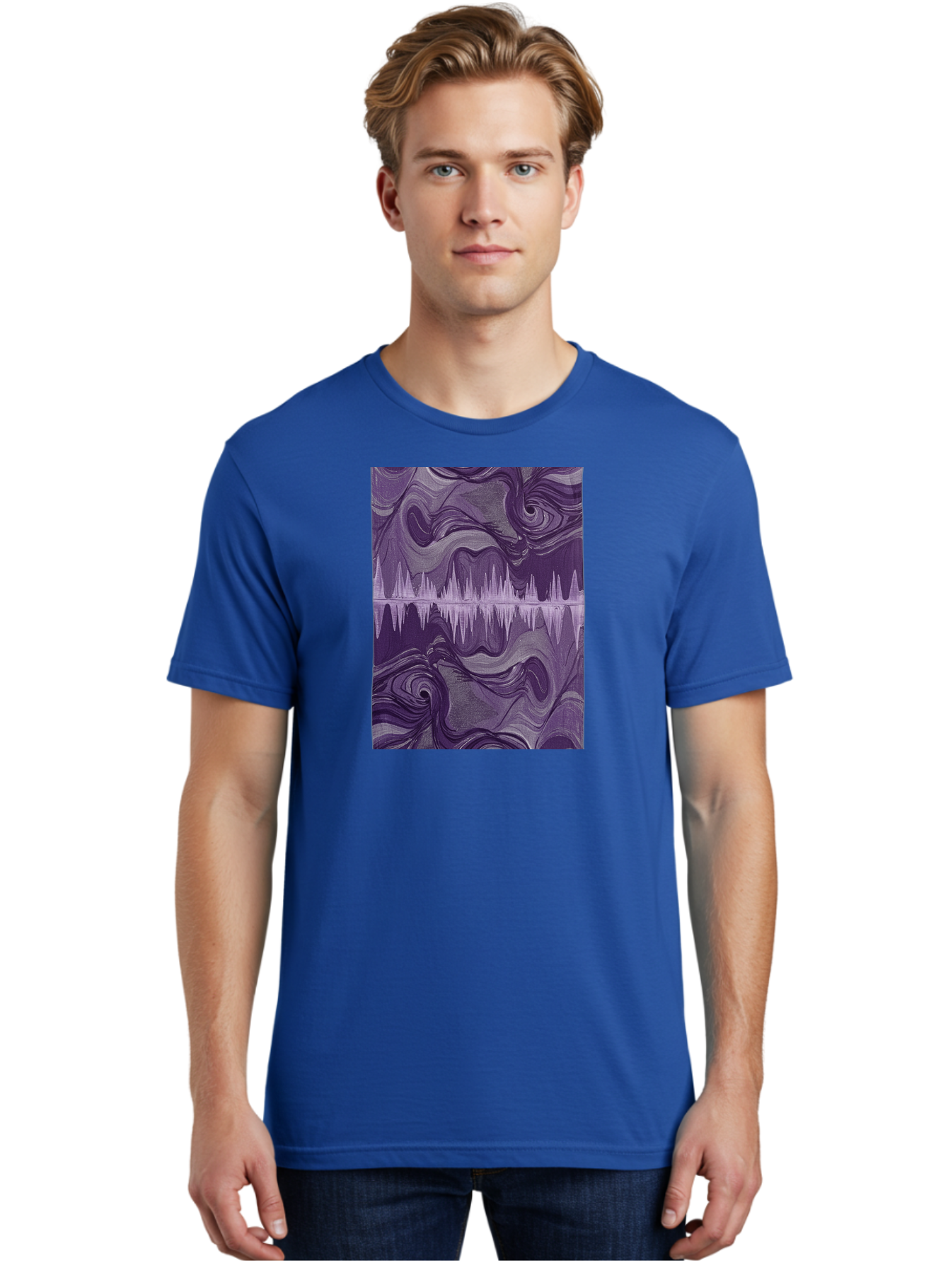 Purple-Sound-Wave Men'S Graphic Tee, 100% Cotton, Comfortable Casual Summer Wear, Machine Washable, Vintage Camera, Old Camera, Antique Camera, Black Camera, Classic Photography, Photography Equipment, Nostalgic Device, Film Camera, Camera Art Bag996 30