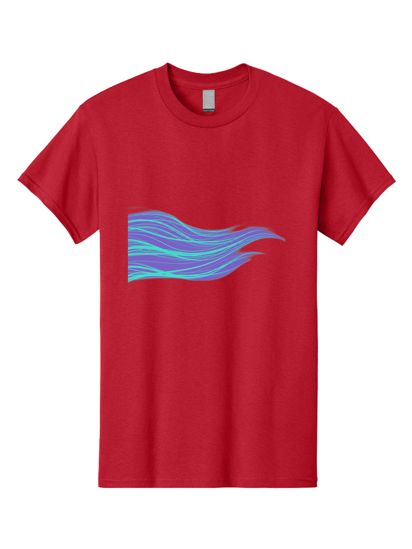 Purple-Wave-Lines Men'S Graphic Tee, 100% Cotton, Comfortable Casual Summer Wear, Machine Washable, Vintage Camera, Old Camera, Antique Camera, Black Camera, Classic Photography, Photography Equipment, Nostalgic Device, Film Camera, Camera Art Bag998 8