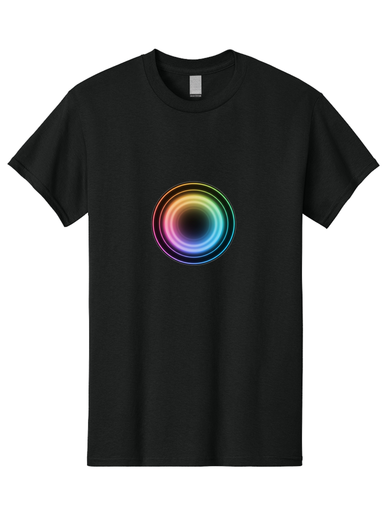 Rainbow-Circle Men'S Graphic Tee, 100% Cotton, Comfortable Casual Summer Wear, Machine Washable, Vintage Camera, Old Camera, Antique Camera, Black Camera, Classic Photography, Photography Equipment, Nostalgic Device, Film Camera, Camera Art Bah005 11