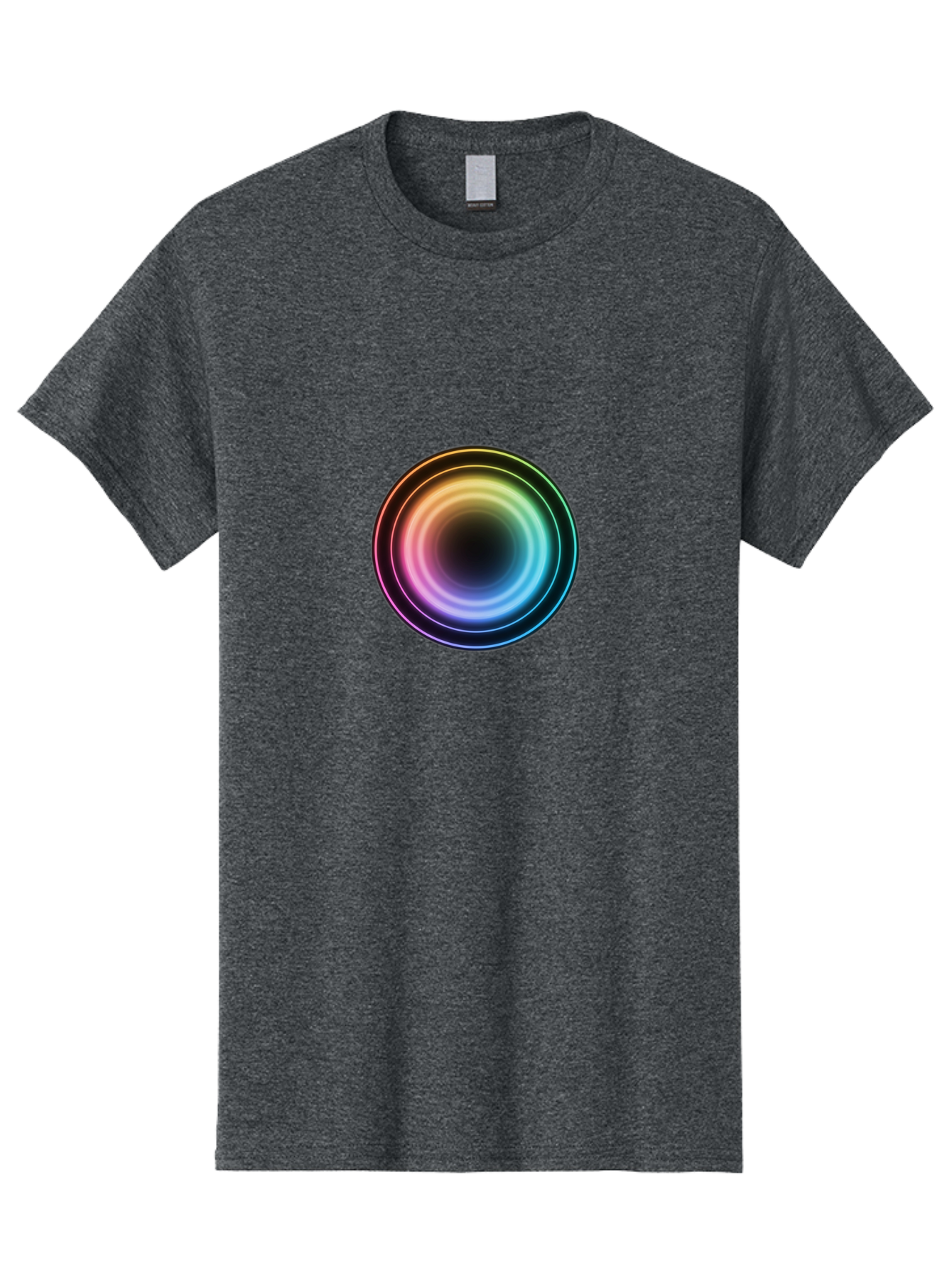 Rainbow-Circle Men'S Graphic Tee, 100% Cotton, Comfortable Casual Summer Wear, Machine Washable, Vintage Camera, Old Camera, Antique Camera, Black Camera, Classic Photography, Photography Equipment, Nostalgic Device, Film Camera, Camera Art Bah005 10