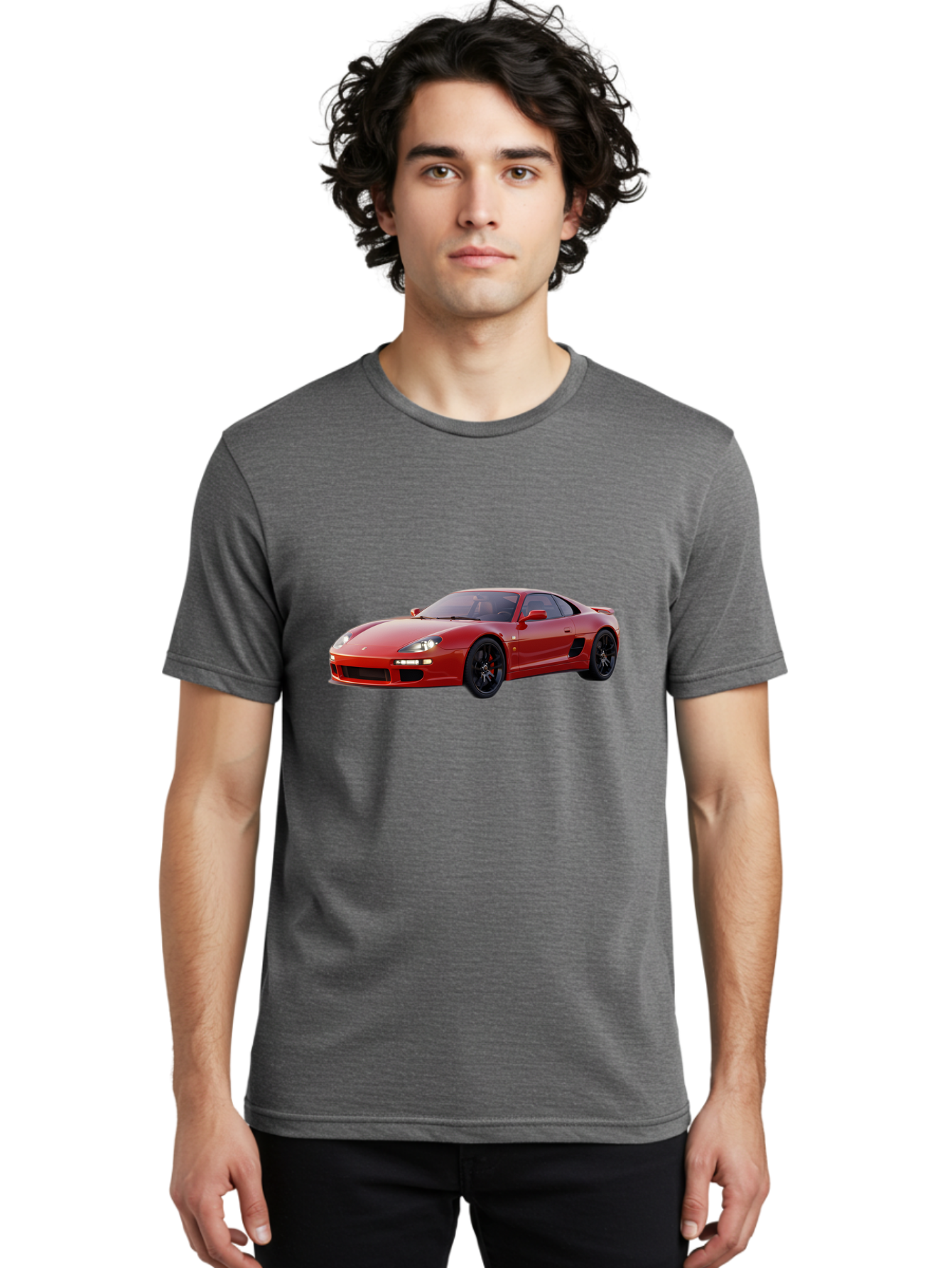 Red-Sports-Car Men'S Graphic Tee, 100% Cotton, Comfortable Casual Summer Wear, Machine Washable, Vintage Camera, Old Camera, Antique Camera, Black Camera, Classic Photography, Photography Equipment, Nostalgic Device, Film Camera, Camera Art Bah023 16