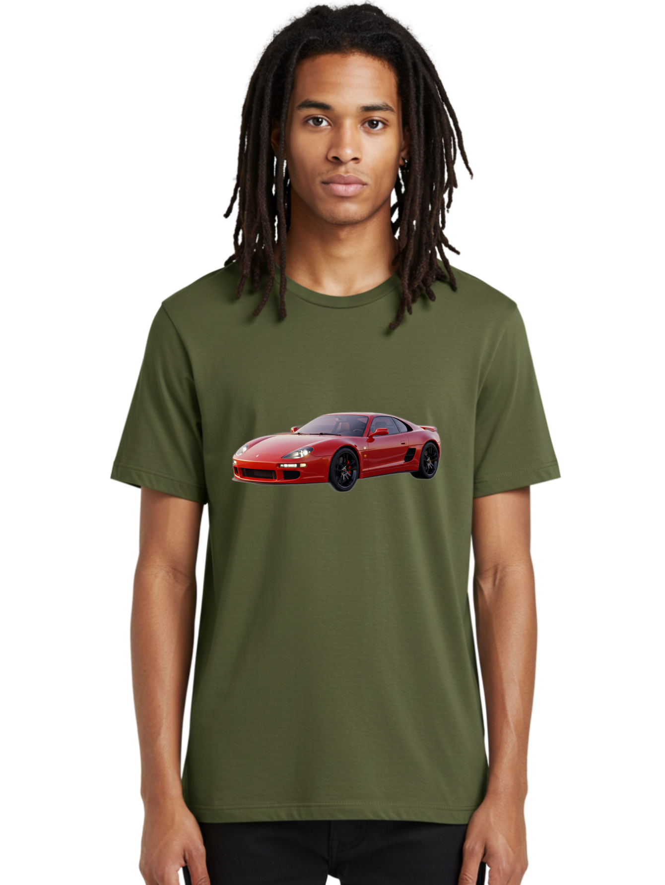 Red-Sports-Car Men'S Graphic Tee, 100% Cotton, Comfortable Casual Summer Wear, Machine Washable, Vintage Camera, Old Camera, Antique Camera, Black Camera, Classic Photography, Photography Equipment, Nostalgic Device, Film Camera, Camera Art Bah023 21