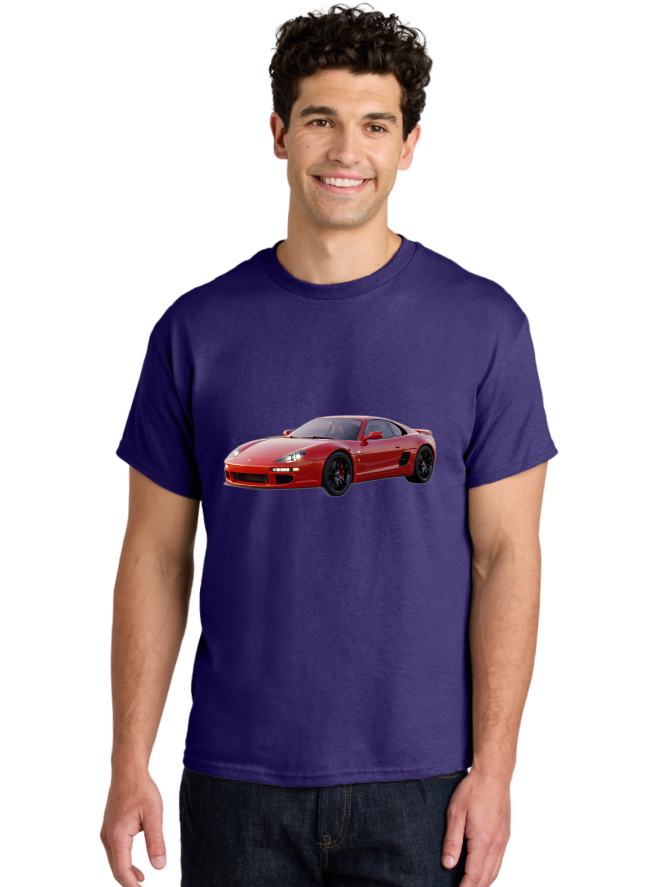 Red-Sports-Car Men'S Graphic Tee, 100% Cotton, Comfortable Casual Summer Wear, Machine Washable, Vintage Camera, Old Camera, Antique Camera, Black Camera, Classic Photography, Photography Equipment, Nostalgic Device, Film Camera, Camera Art Bah023 30