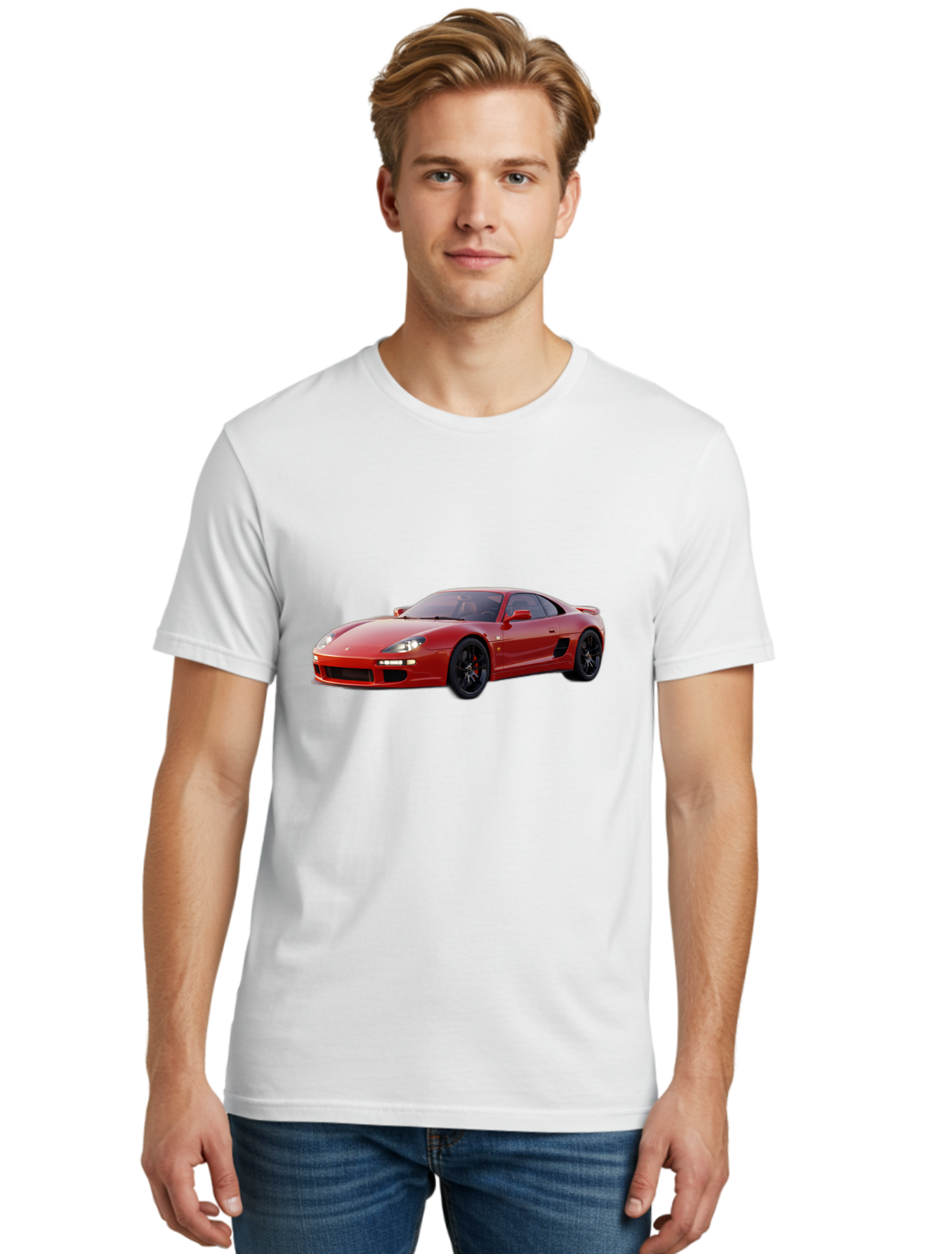 Red-Sports-Car Men'S Graphic Tee, 100% Cotton, Comfortable Casual Summer Wear, Machine Washable, Vintage Camera, Old Camera, Antique Camera, Black Camera, Classic Photography, Photography Equipment, Nostalgic Device, Film Camera, Camera Art Bah023 29